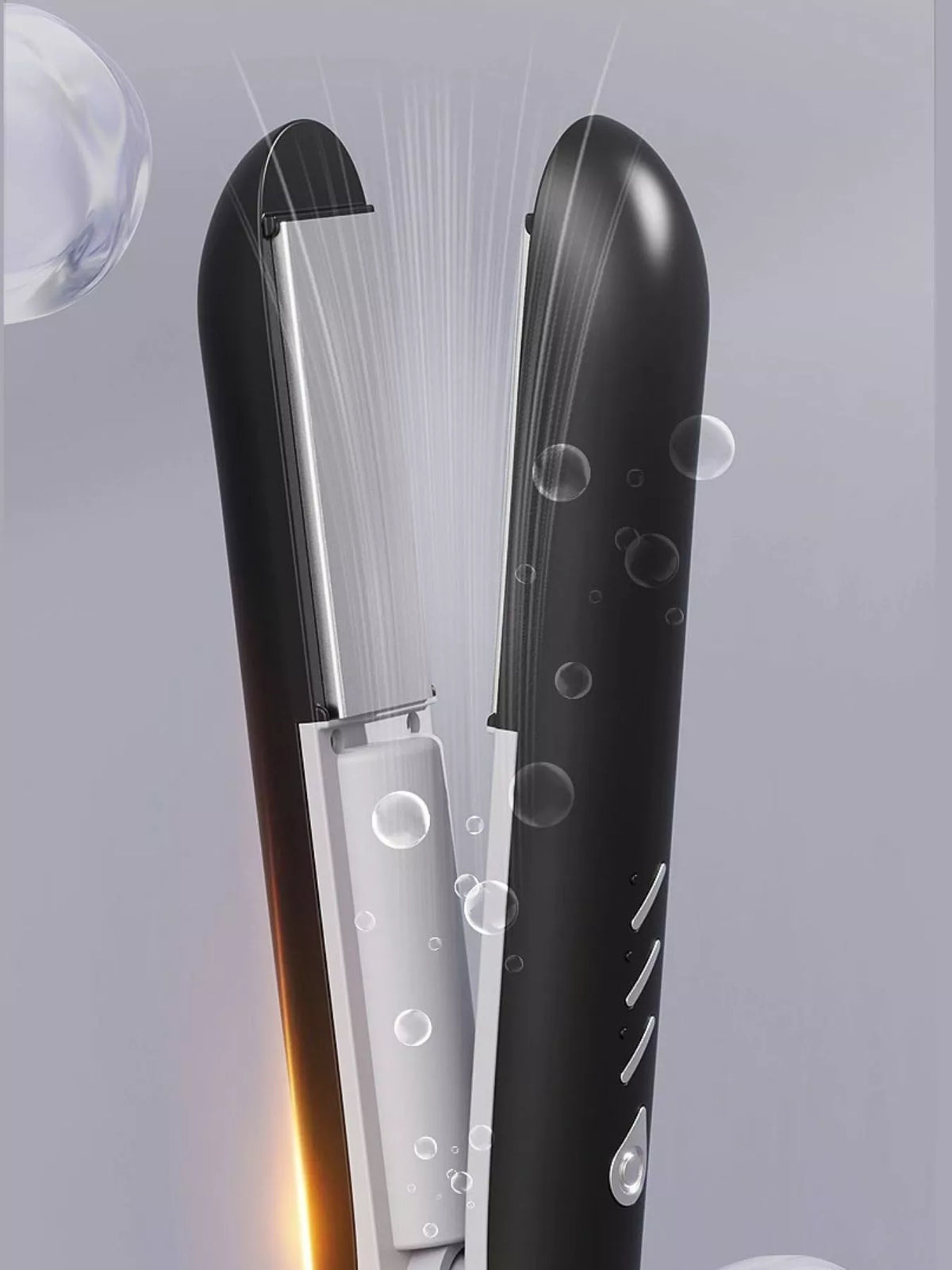 Beige hair straightener color