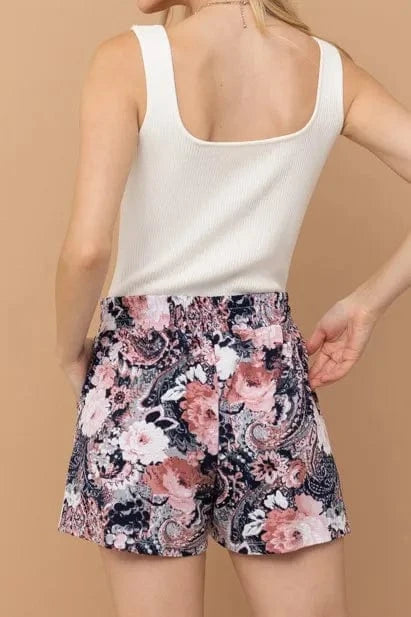 And The Why And The Why Wrinkle-free Stretchy Cooling Fabric Shorts