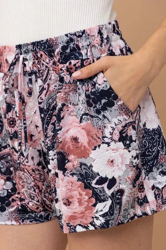 And The Why And The Why Wrinkle-free Stretchy Cooling Fabric Shorts