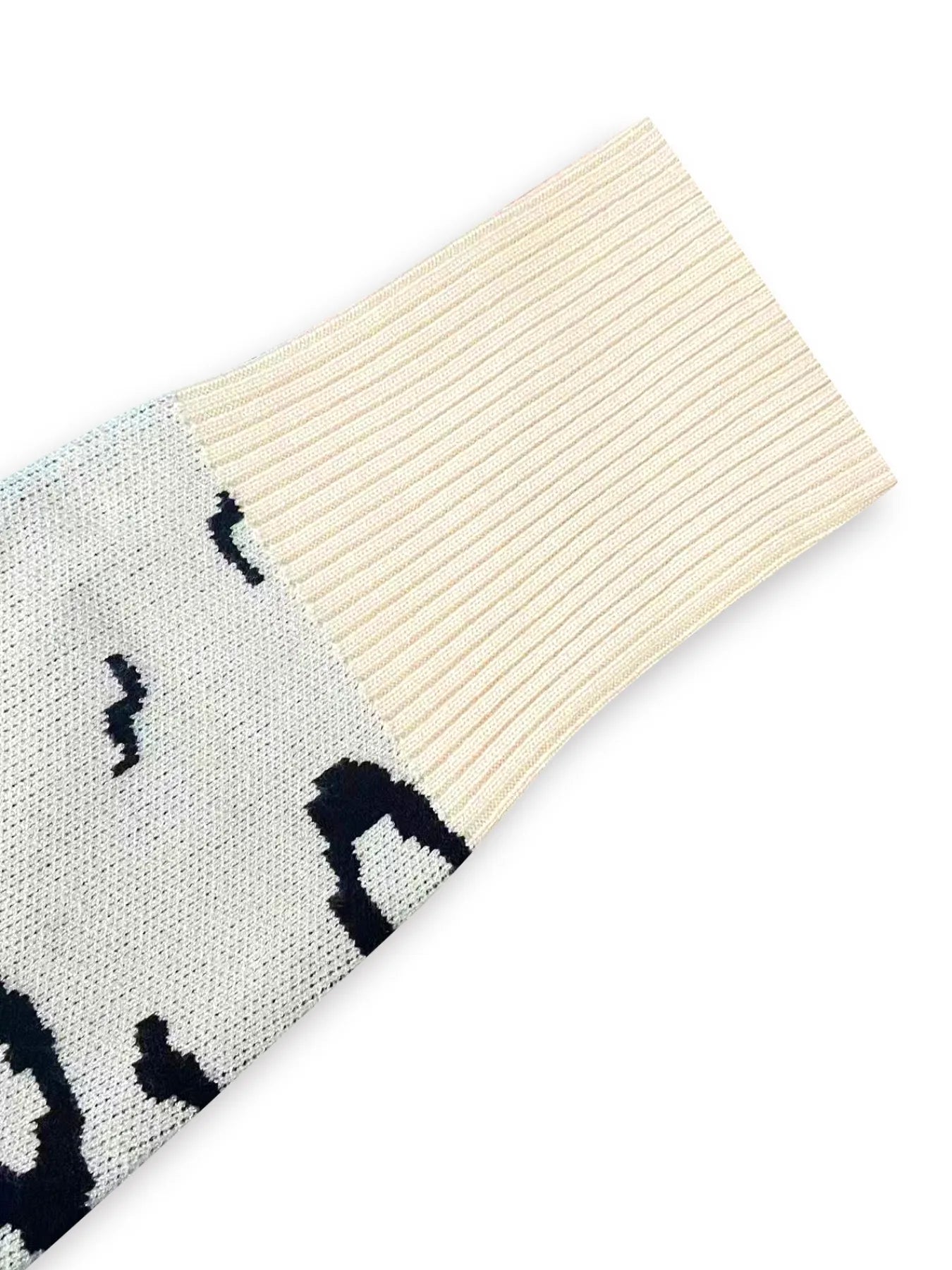 Andy Sweater Dresses Leopard Round Neck Sweater Dress