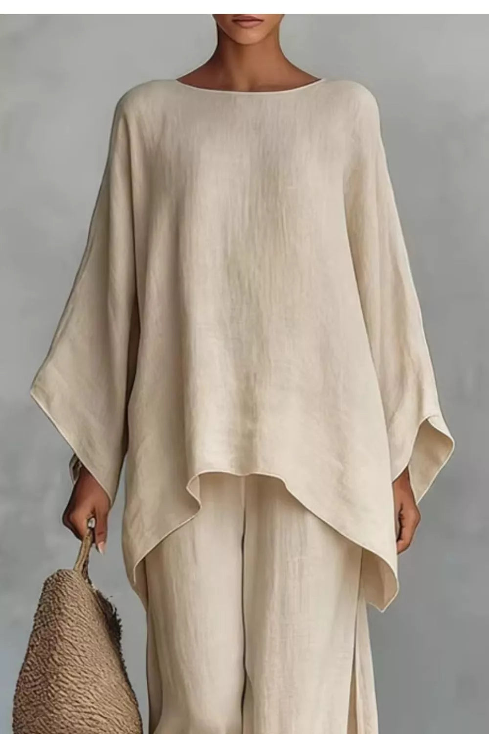 Long sleeve coordinated two piece set