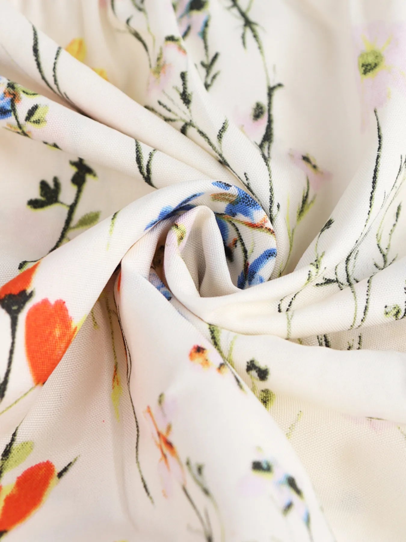 Floral Tiered Maxi Skirt - Fashorio