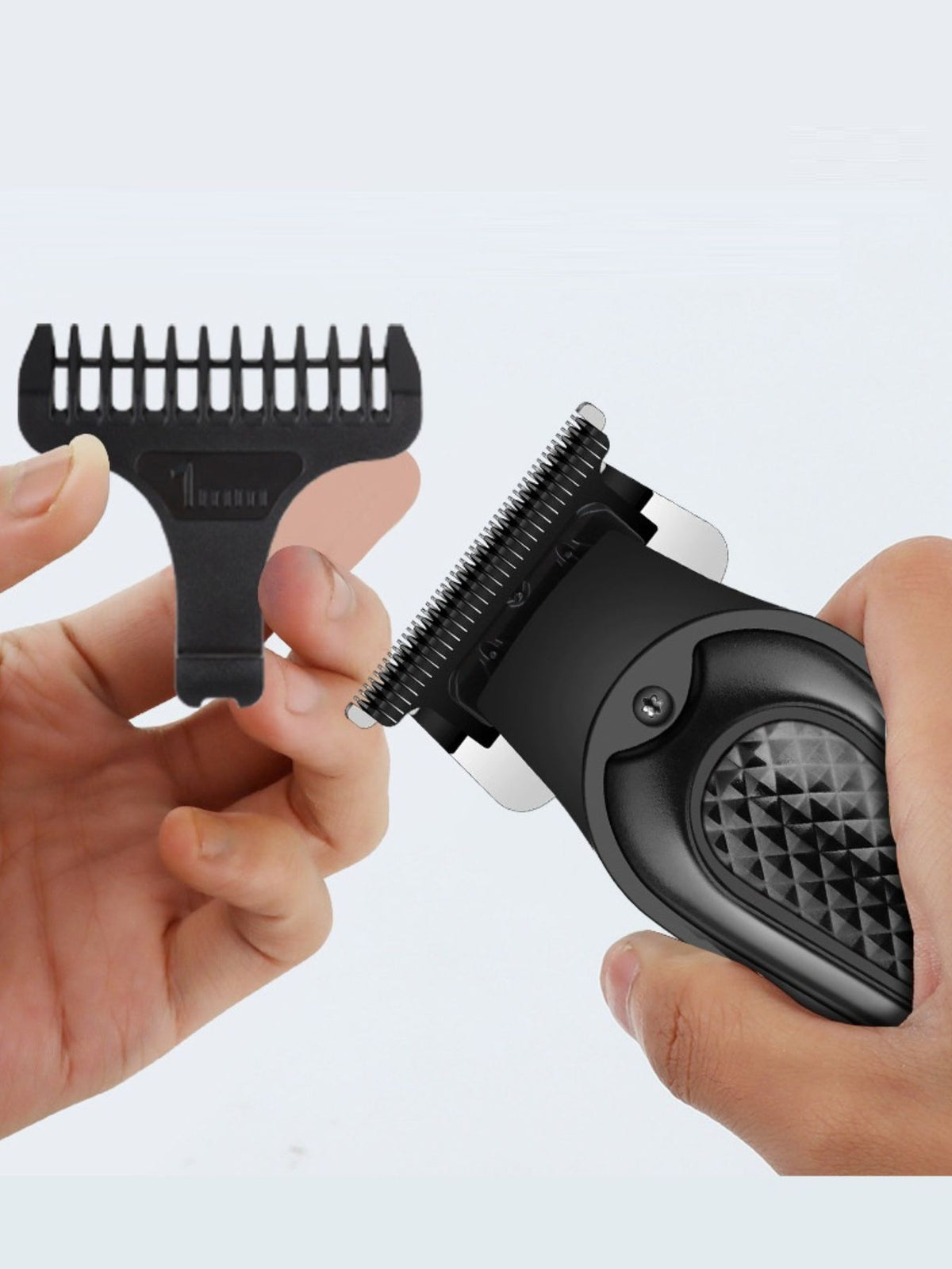 Hair clipper guide combs