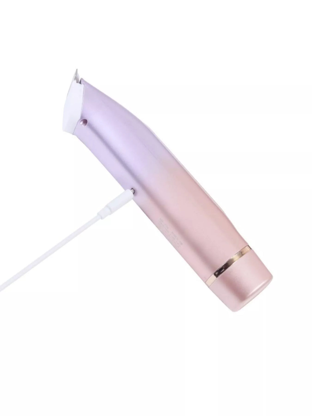 Epilator with charging cable