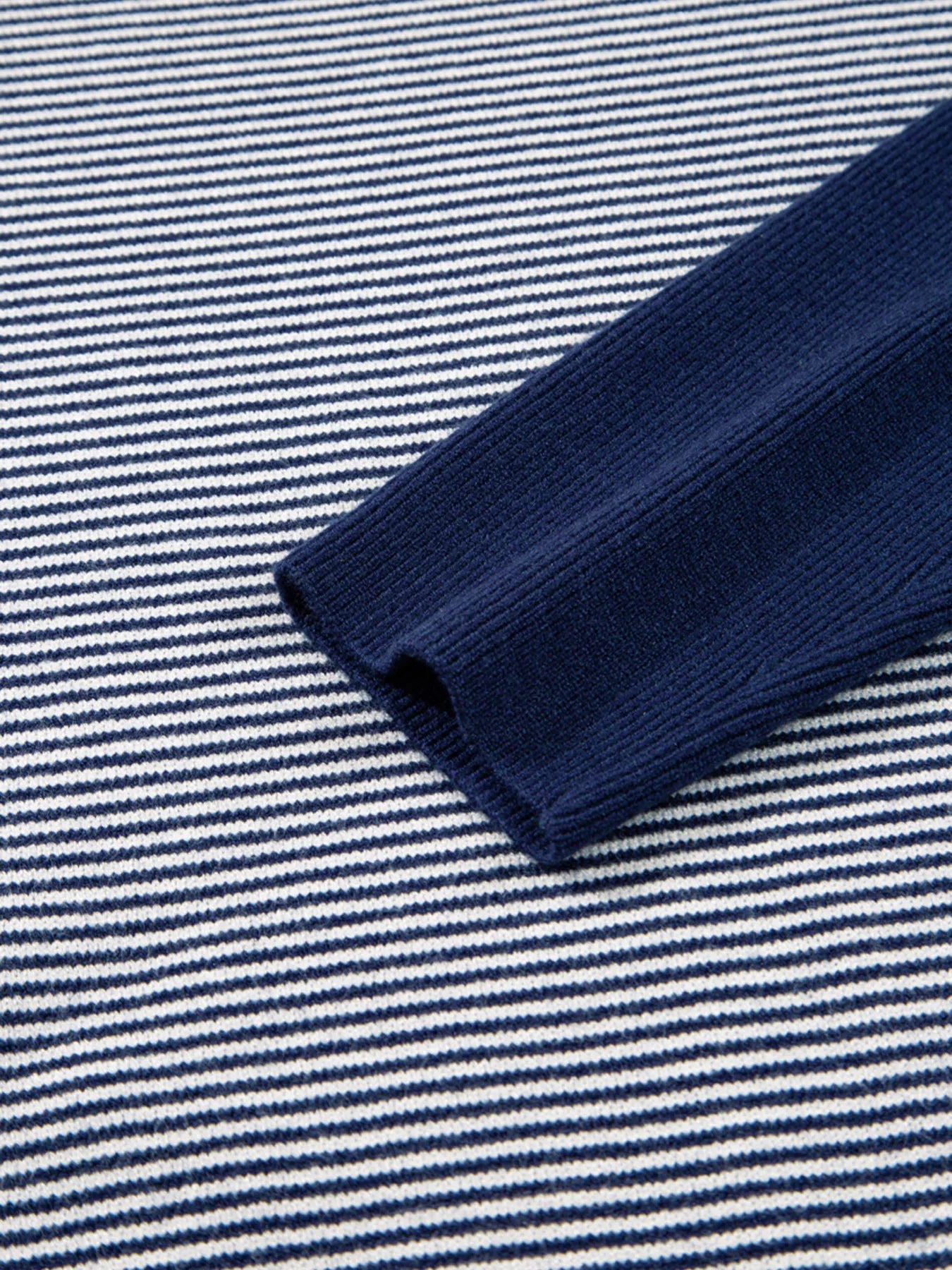 Stripe Dolman Oversize Tunic Sweater - Fashorio