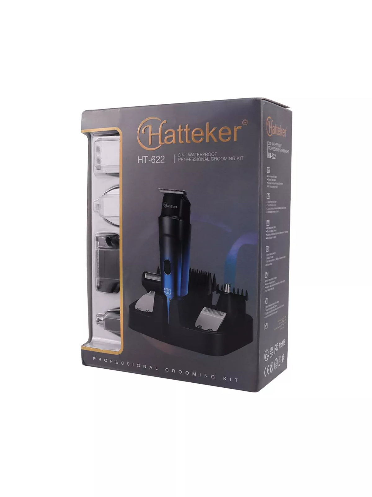 Hair clipper storage detail