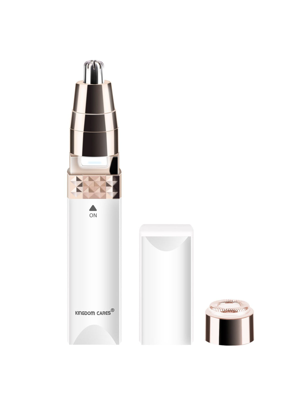 Electric nose trimmer packaging view