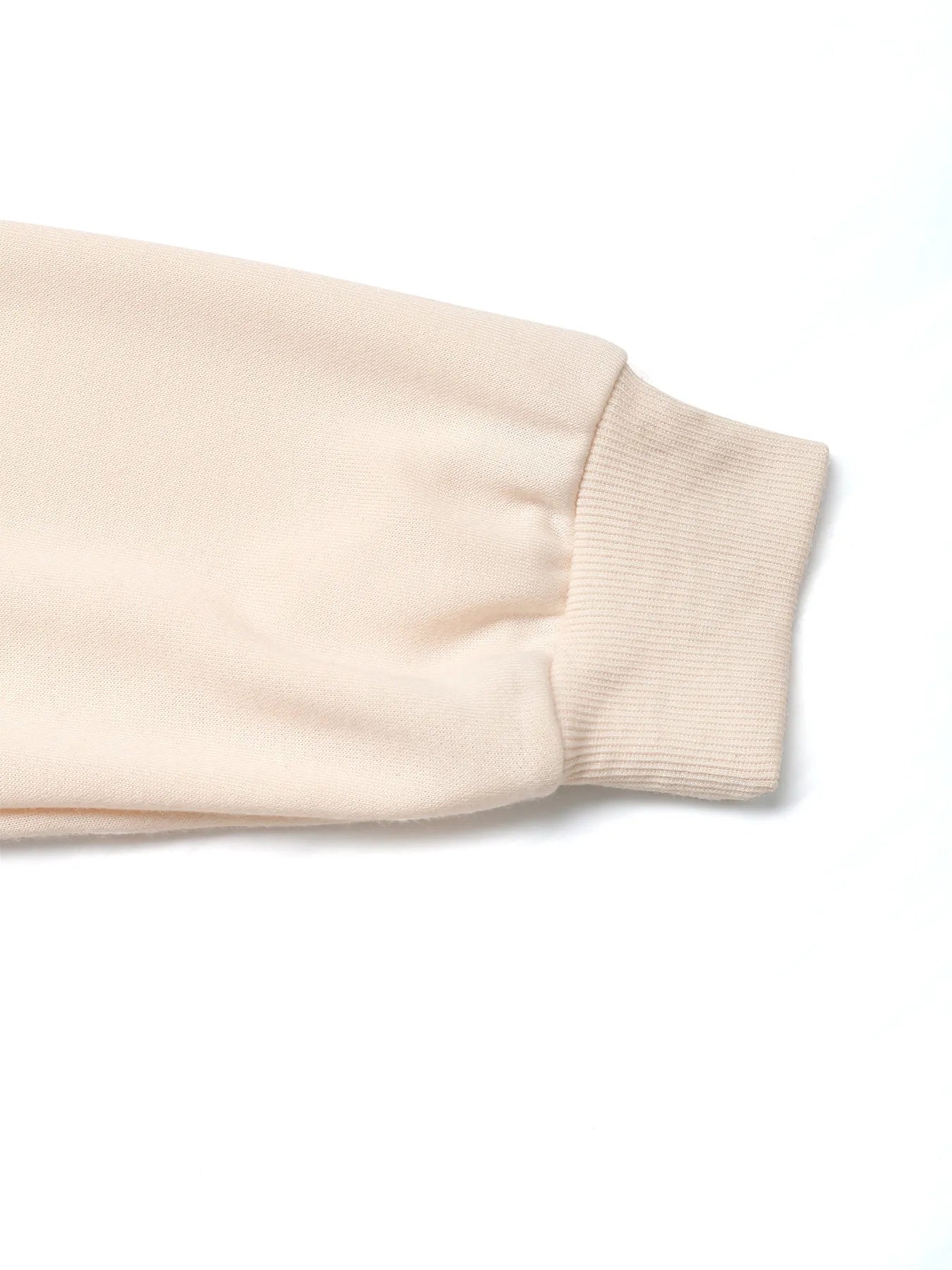 Sequined Bow Round Neck Sweatshirt - Fashorio