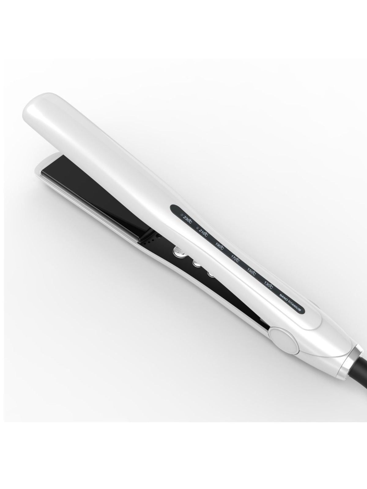 Straightener plates open view