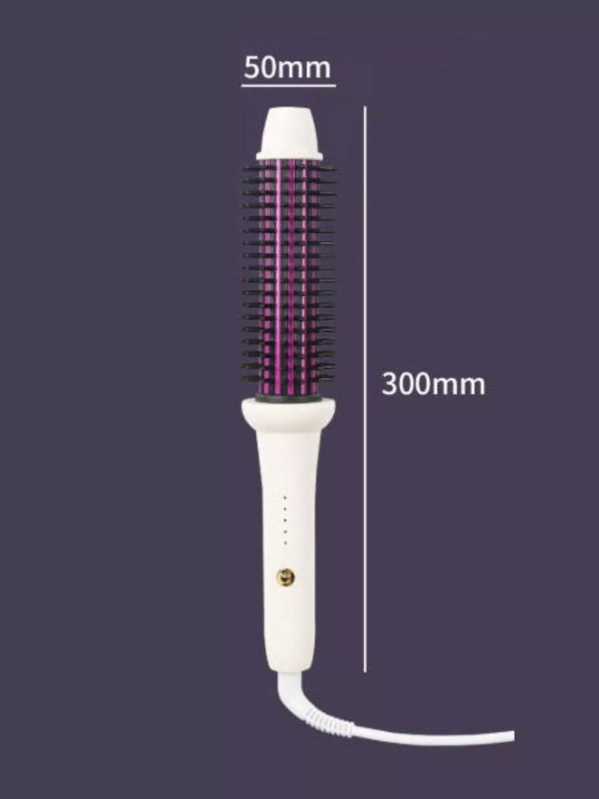 Curling iron handle and controls