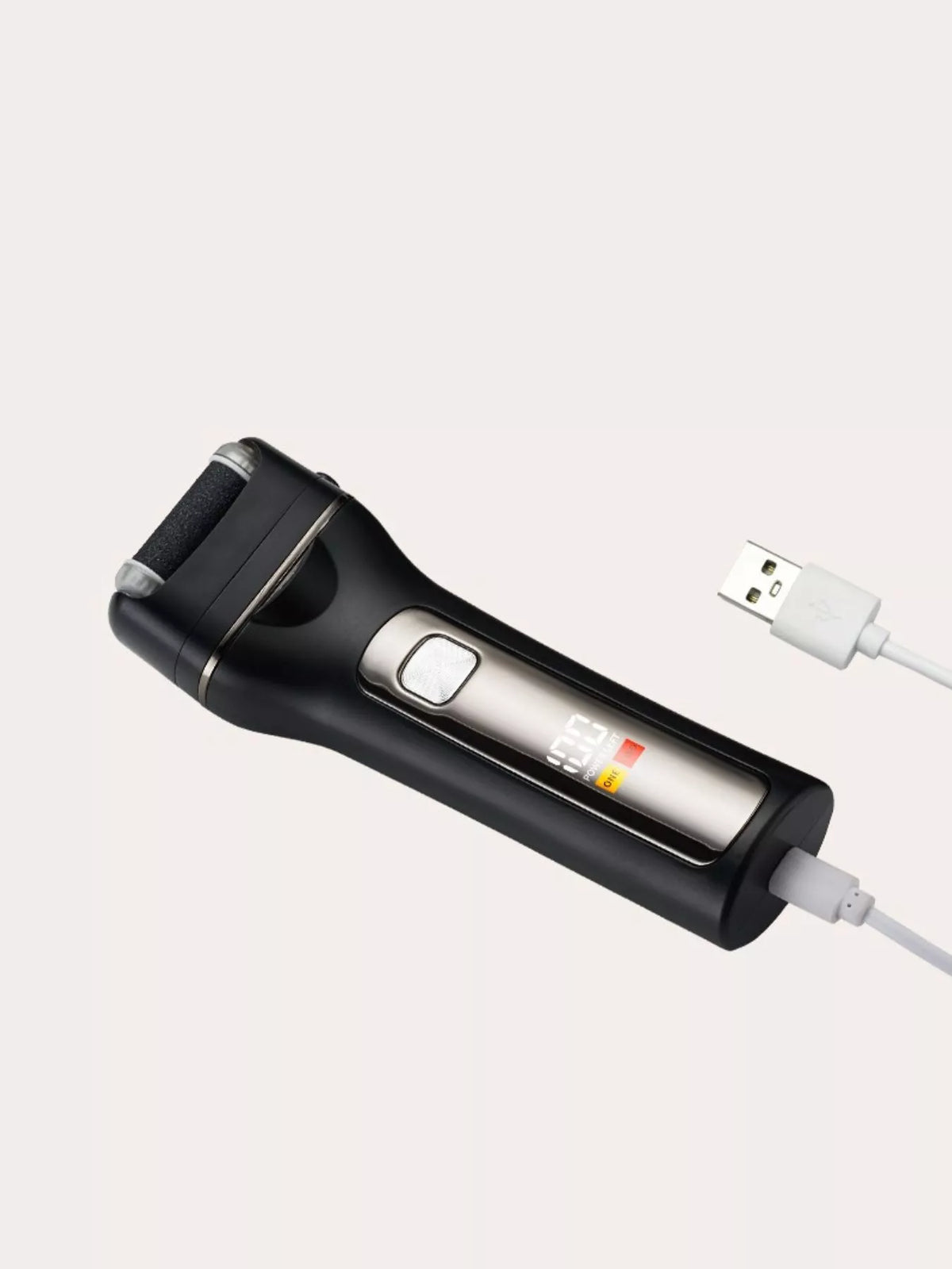 Cordless hair removal device in hand
