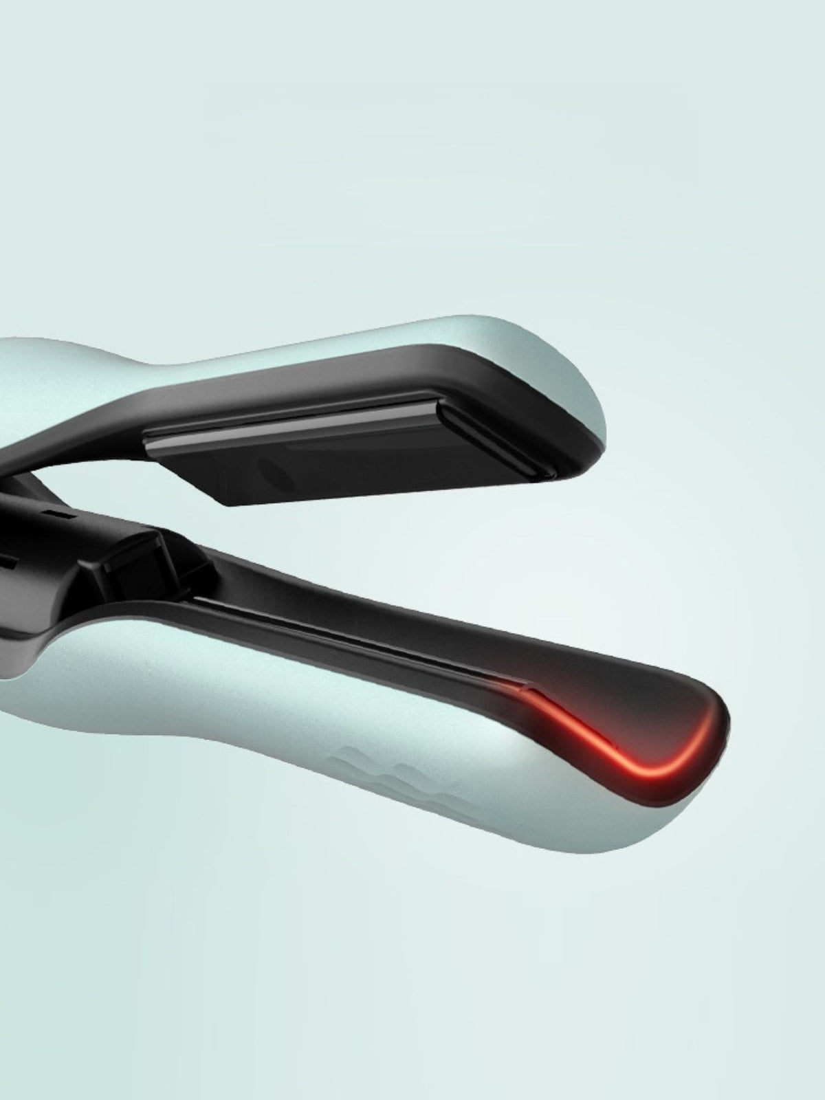 Straightener temperature control detail