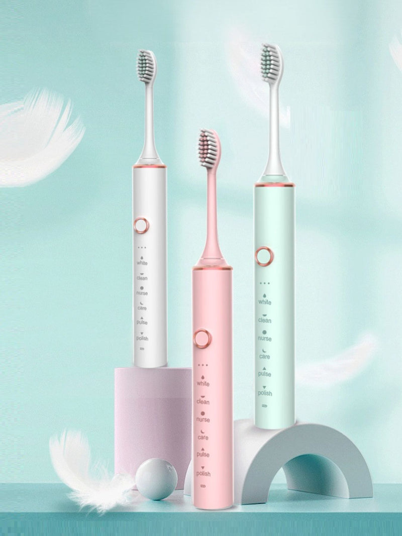 Electric toothbrush front view