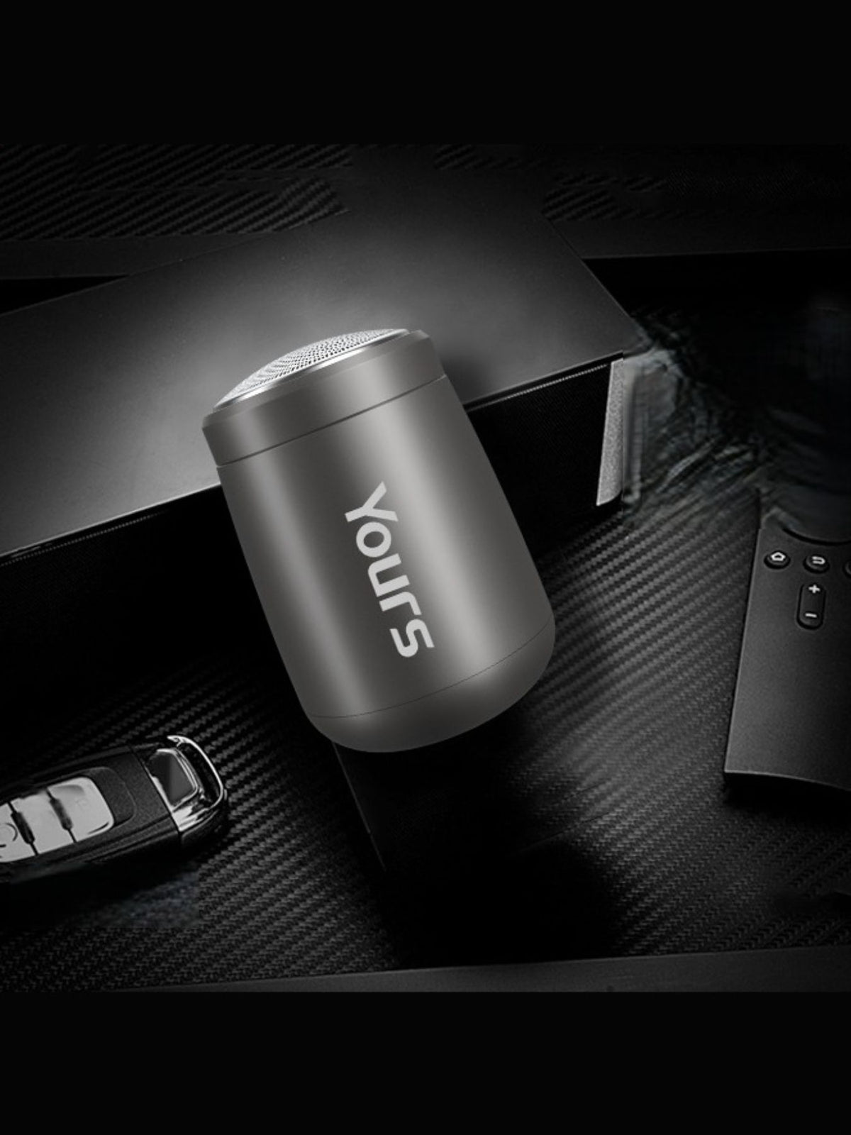 Dark gray mini shaver color