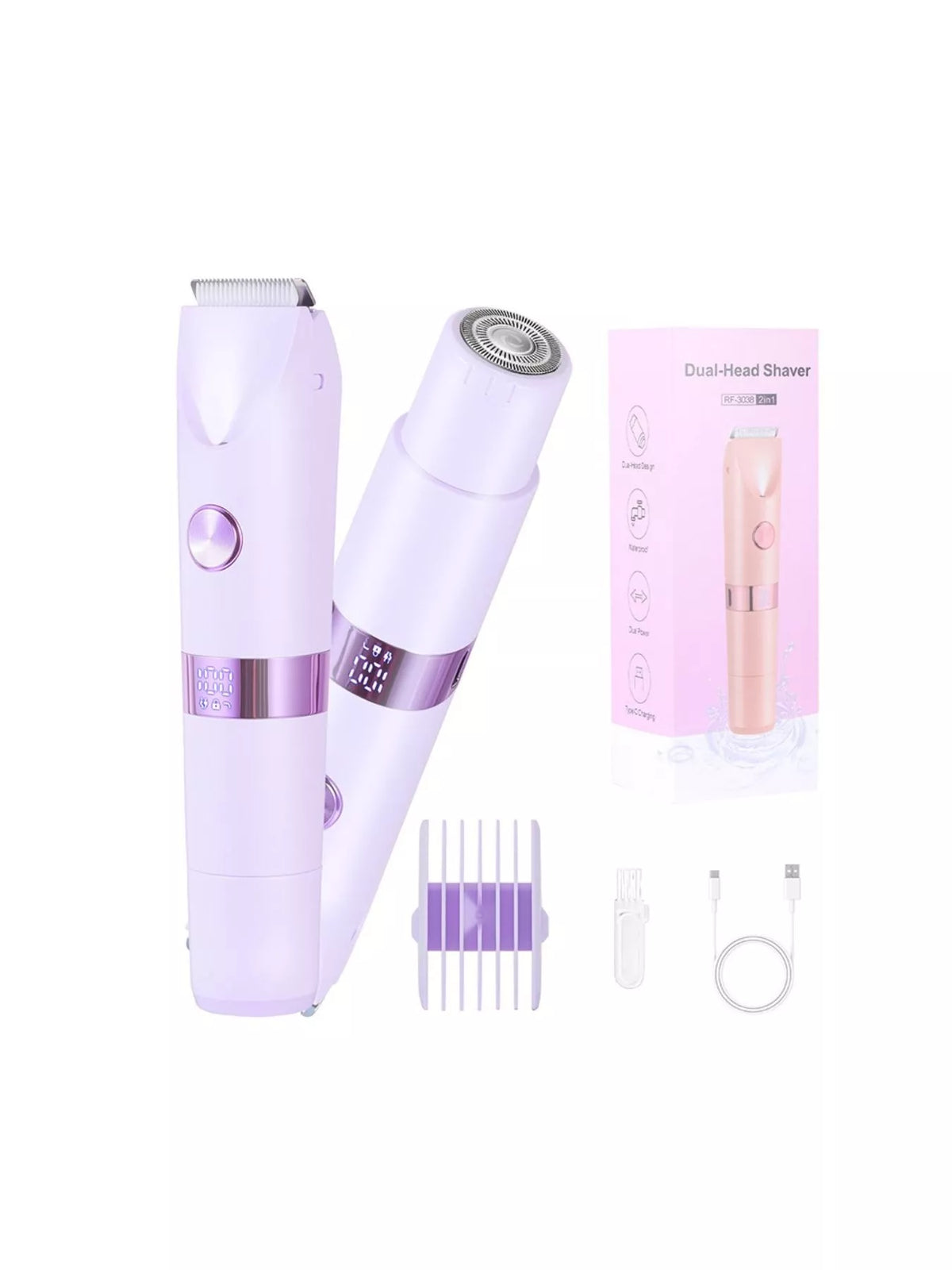 Epilator side view detail