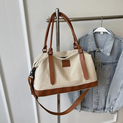 Contrast Travel Bag - Fashorio