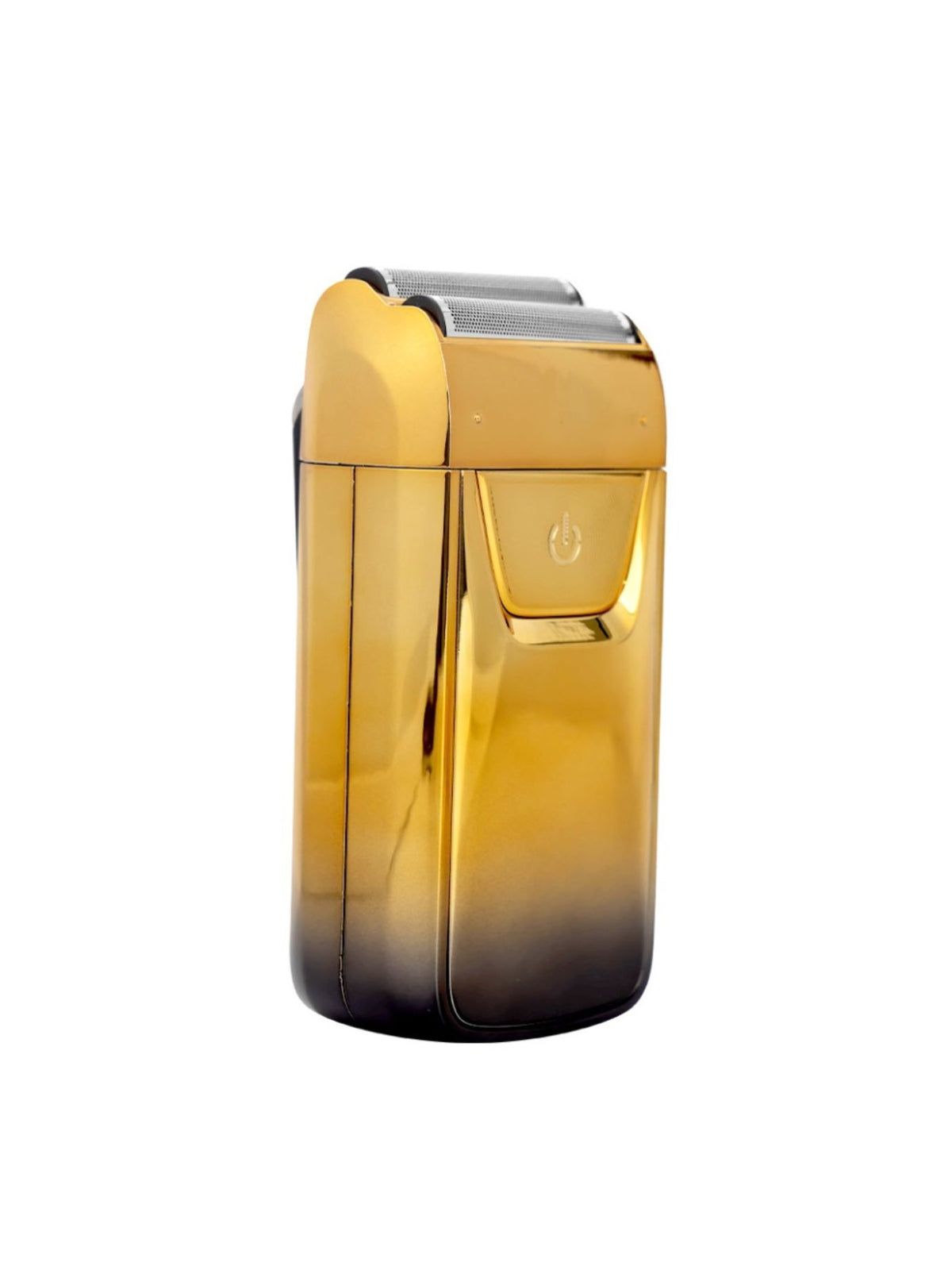Electric shaver LED battery indicator close up