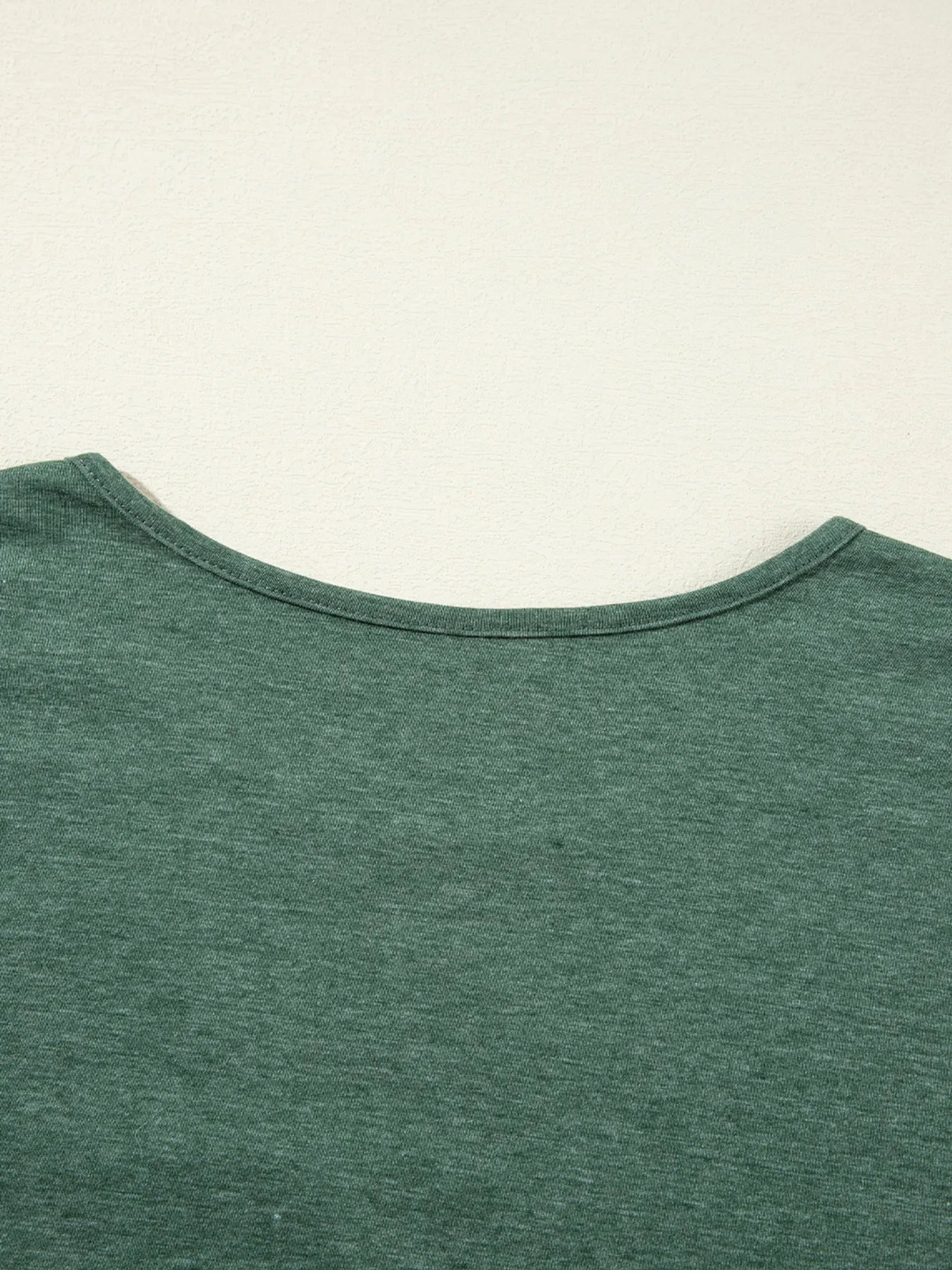 Asymmetric Seam Detail Long Sleeve Top - Fashorio