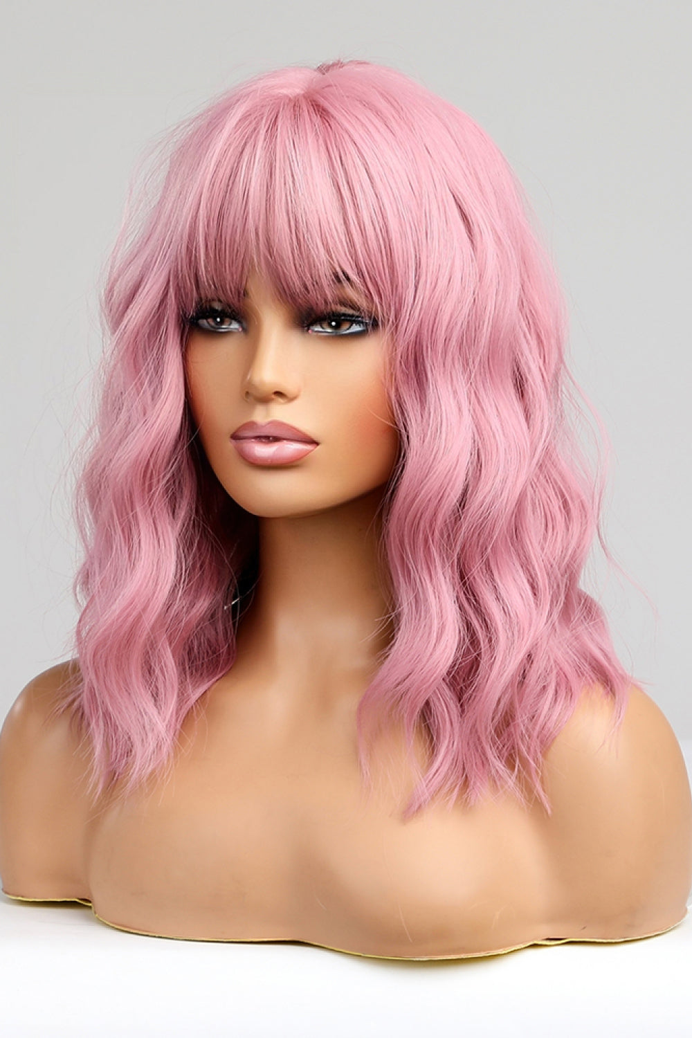 Bobo wig worn front styled