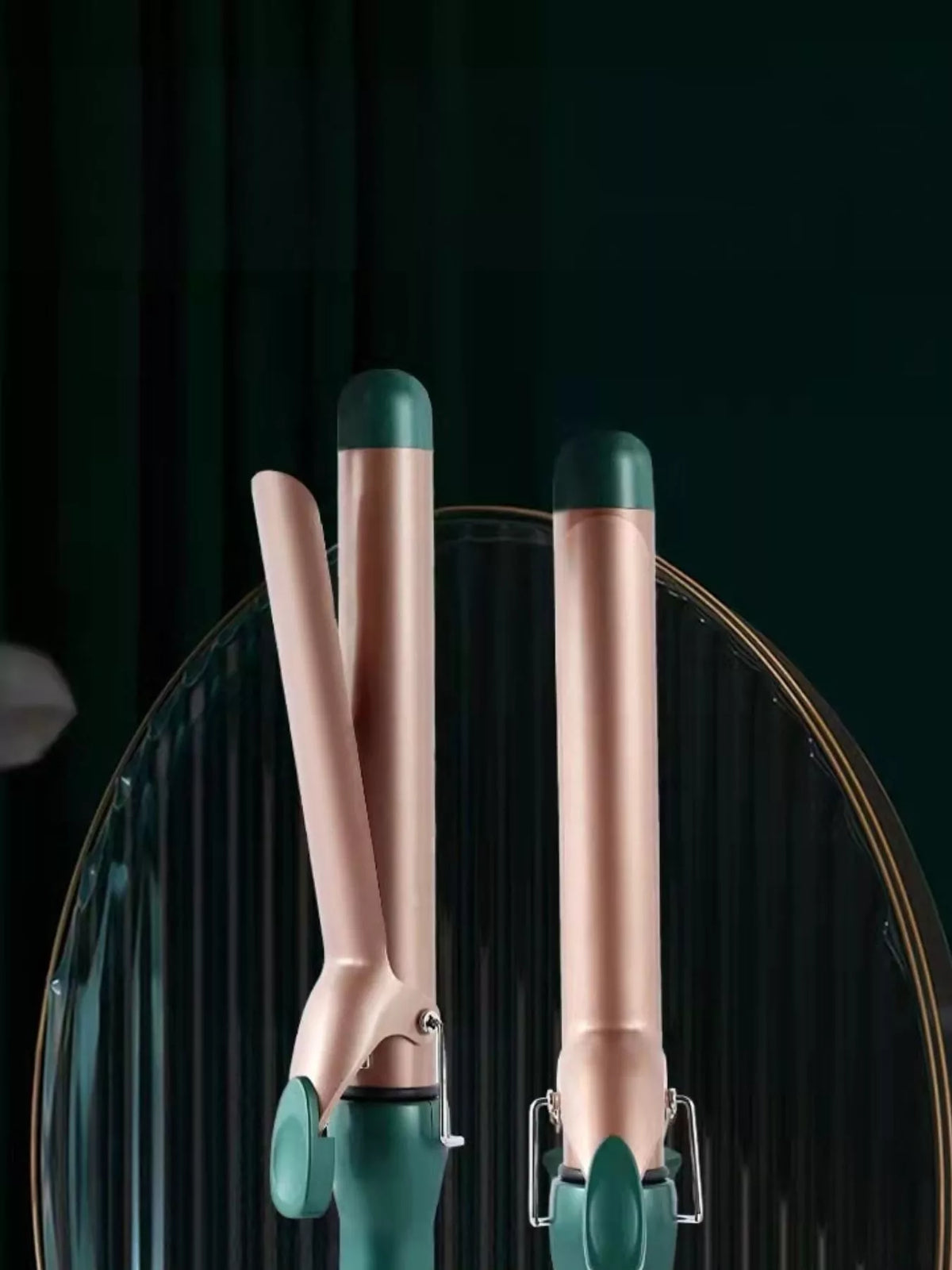 Curling wand barrel and anti scald tip