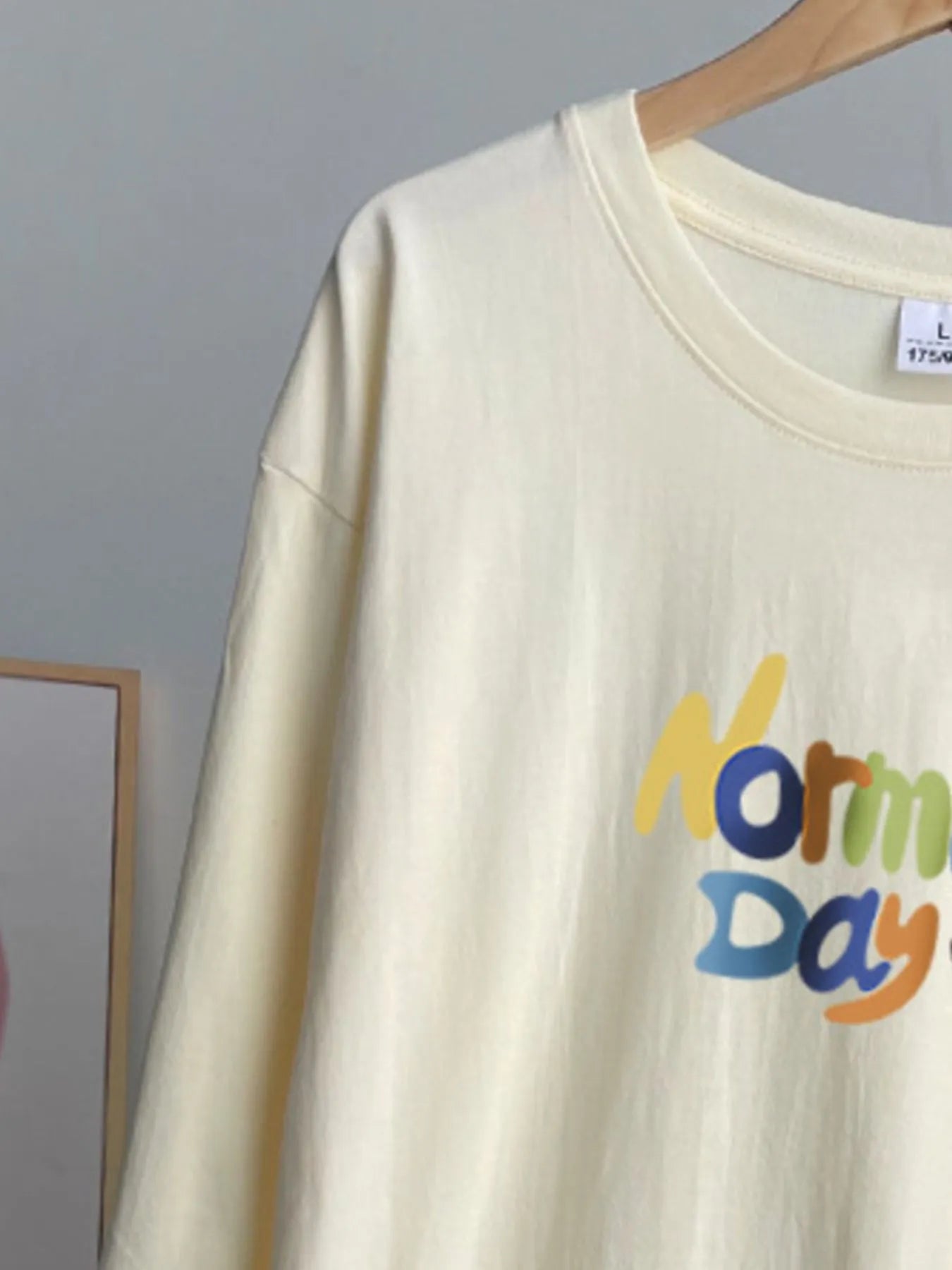 Normal Day Long Sleeve T-Shirt - Fashorio