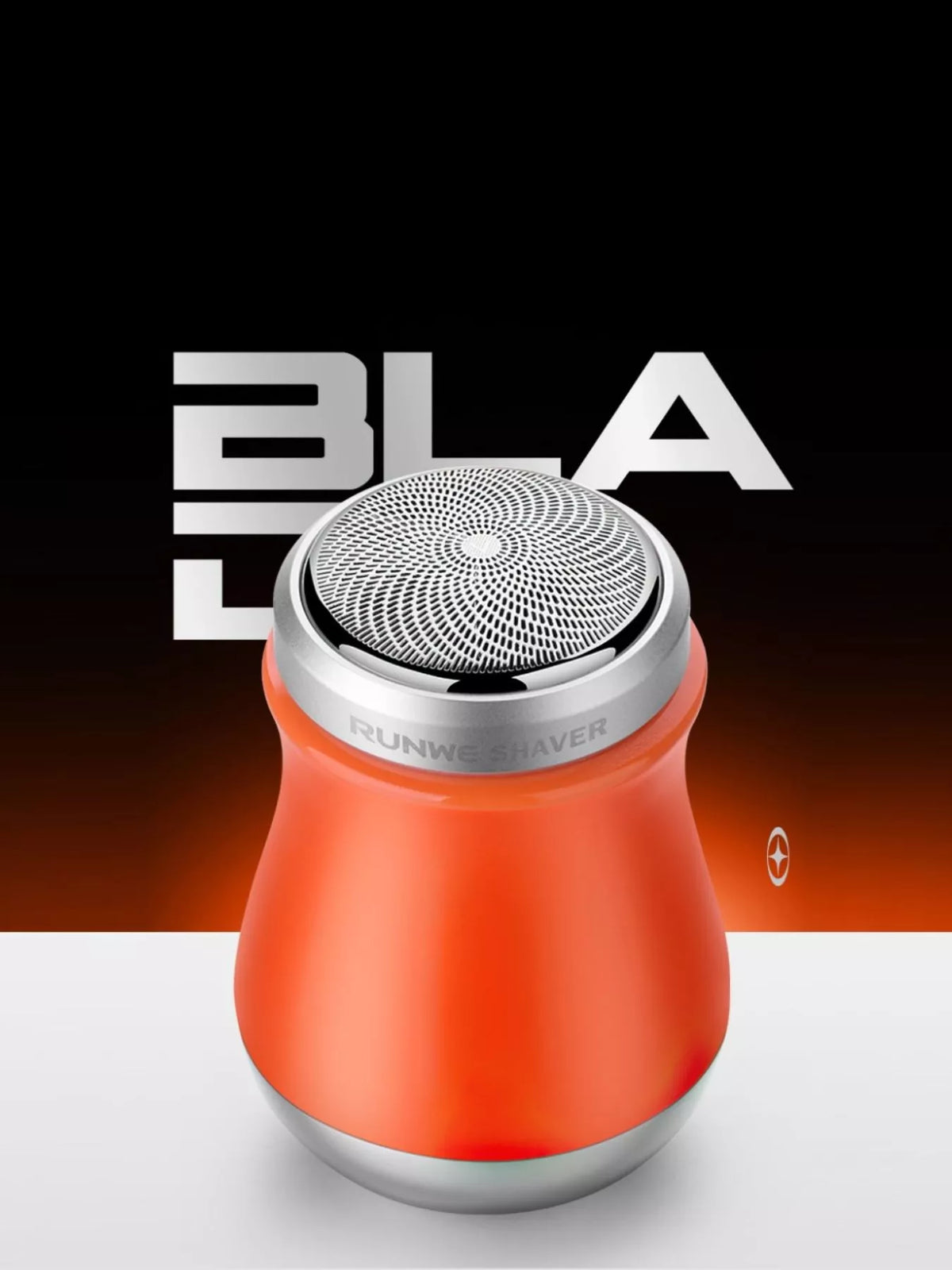 Waterproof shaver top blade detail