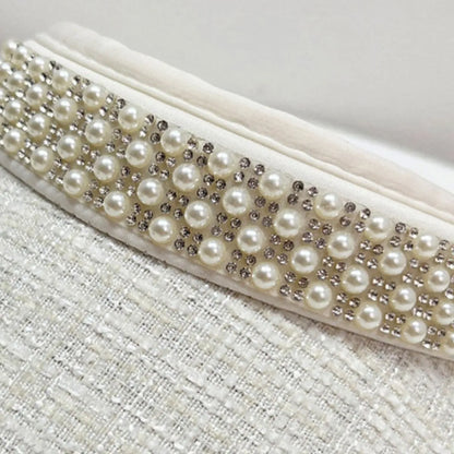 Pearl Detail Sunscreen Hat - Fashorio