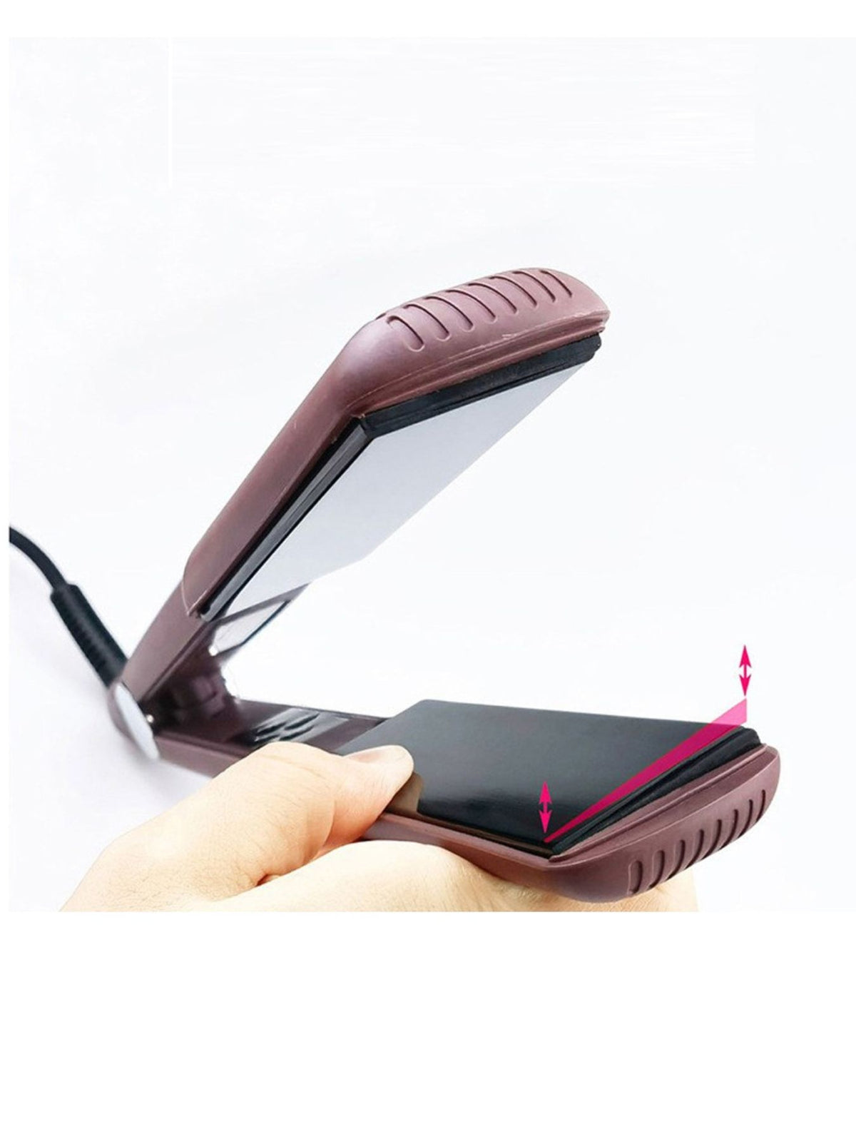 White narrow plate straightener
