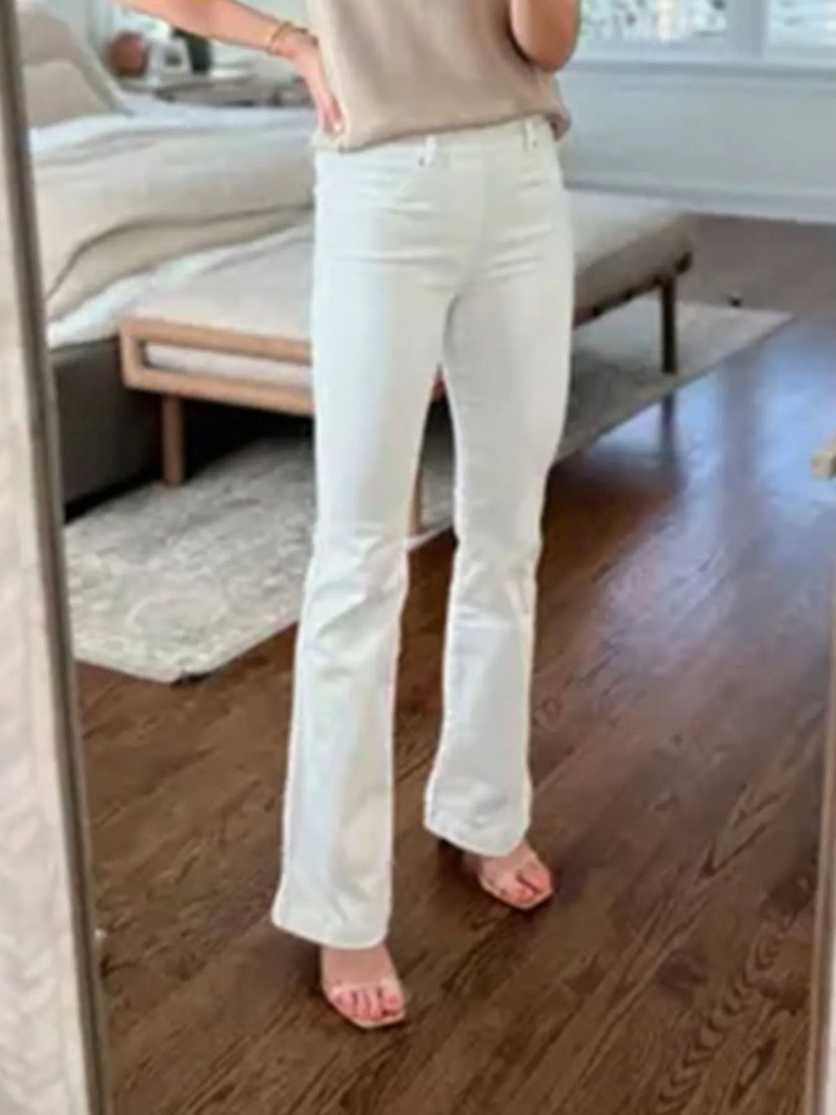 High Waisted Flare Jeans, view 12