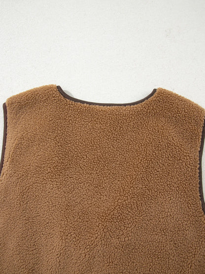 Double Tied Front Vest Coat - Fashorio