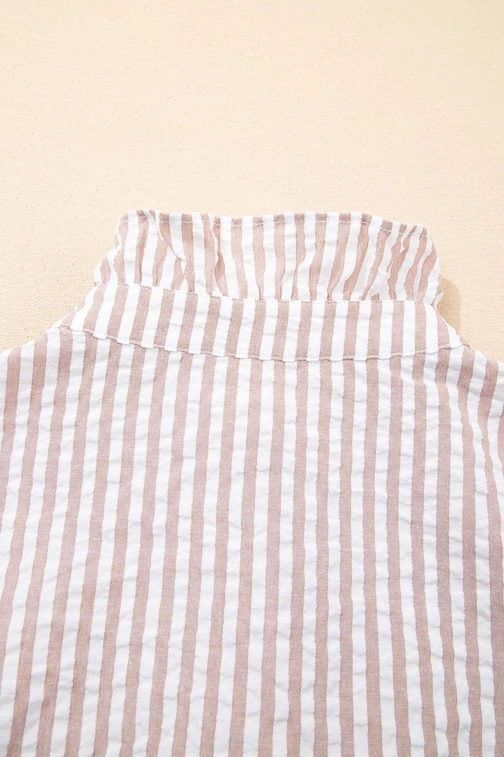 Shirt dress three quarter angle view