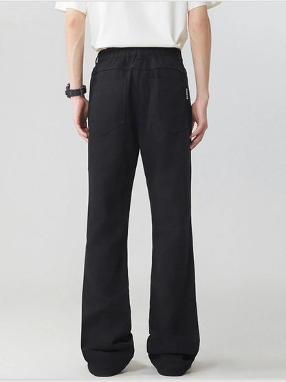 Men's Full Size Round Neck Short Sleeve Jeans Plus Size - Fashorio