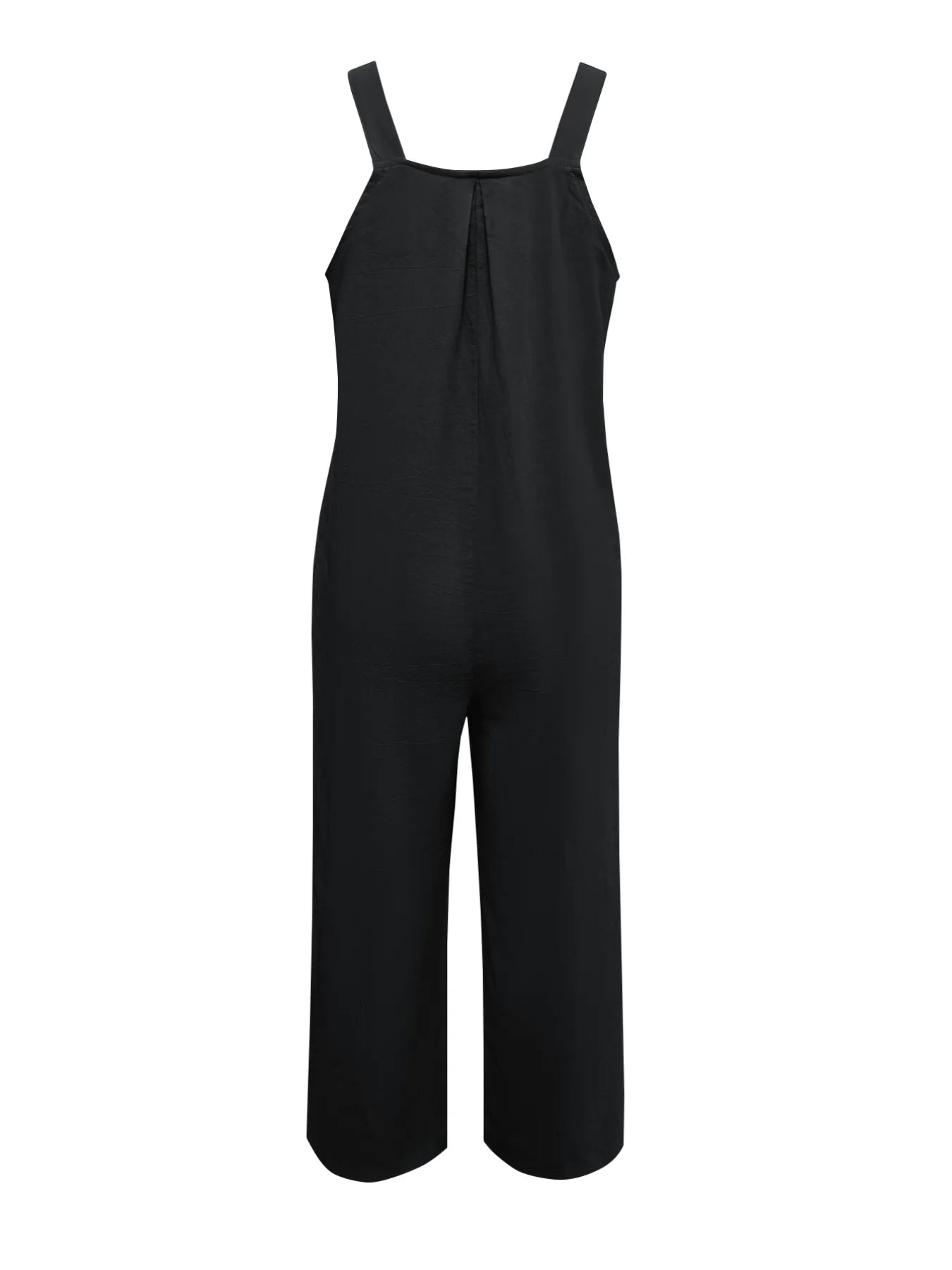 Floral Embroidered Wide Leg Jumpsuit - Fashorio