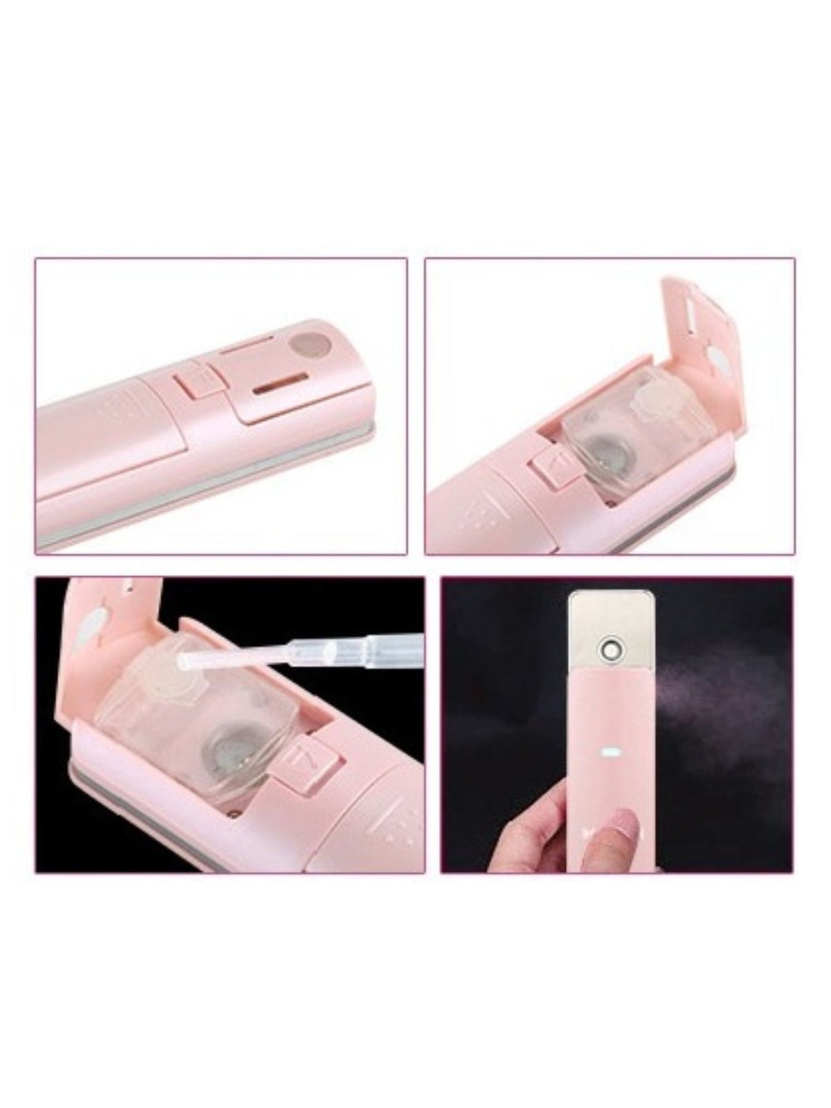 Facial beauty device side view
