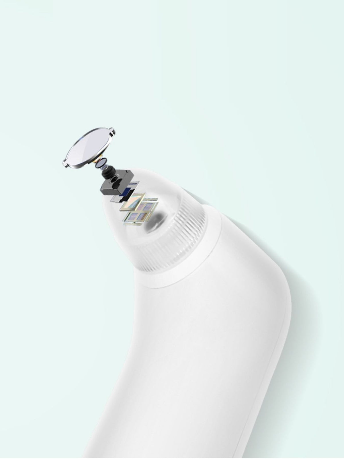 Pore vacuum held in hand