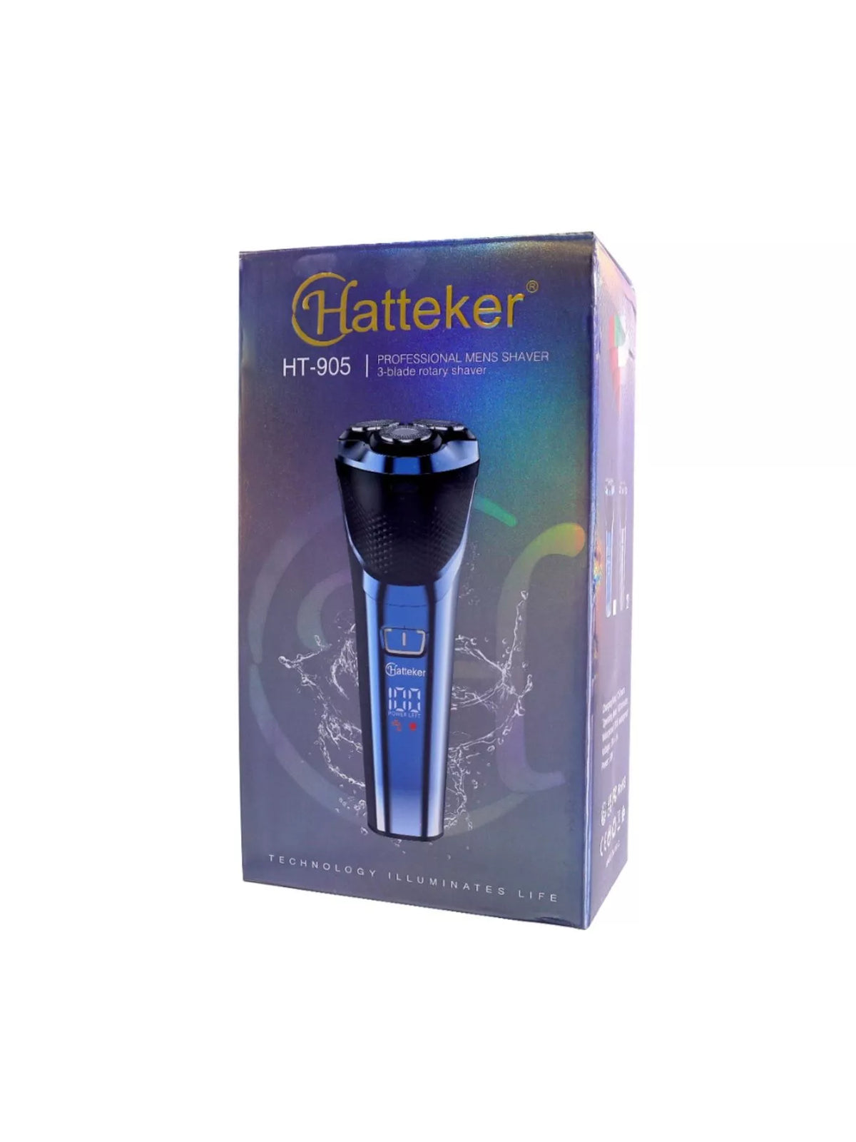 Blue cordless rotary shaver full overview