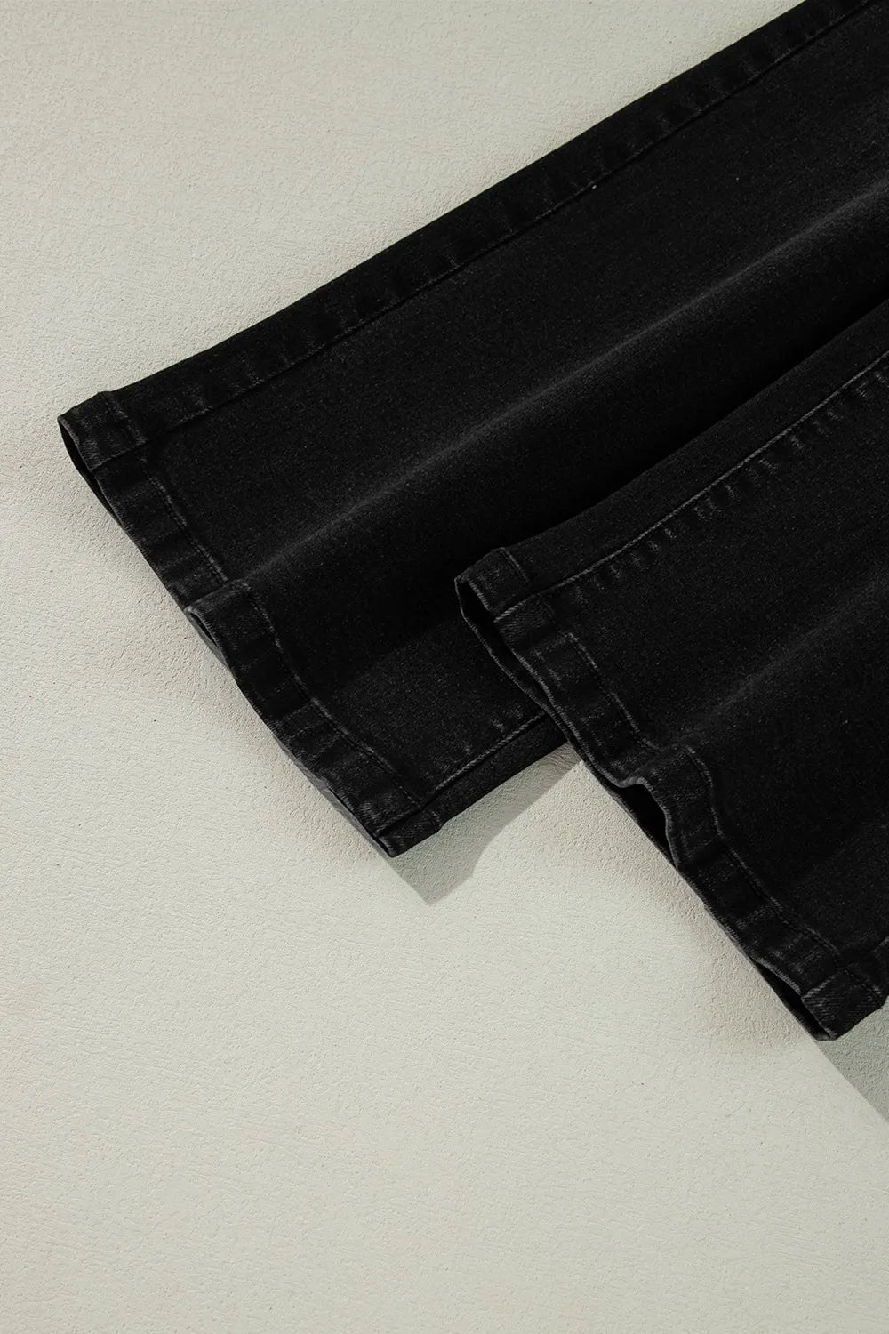 High Waisted Vintage Wash Wide Leg Jeans, view 30