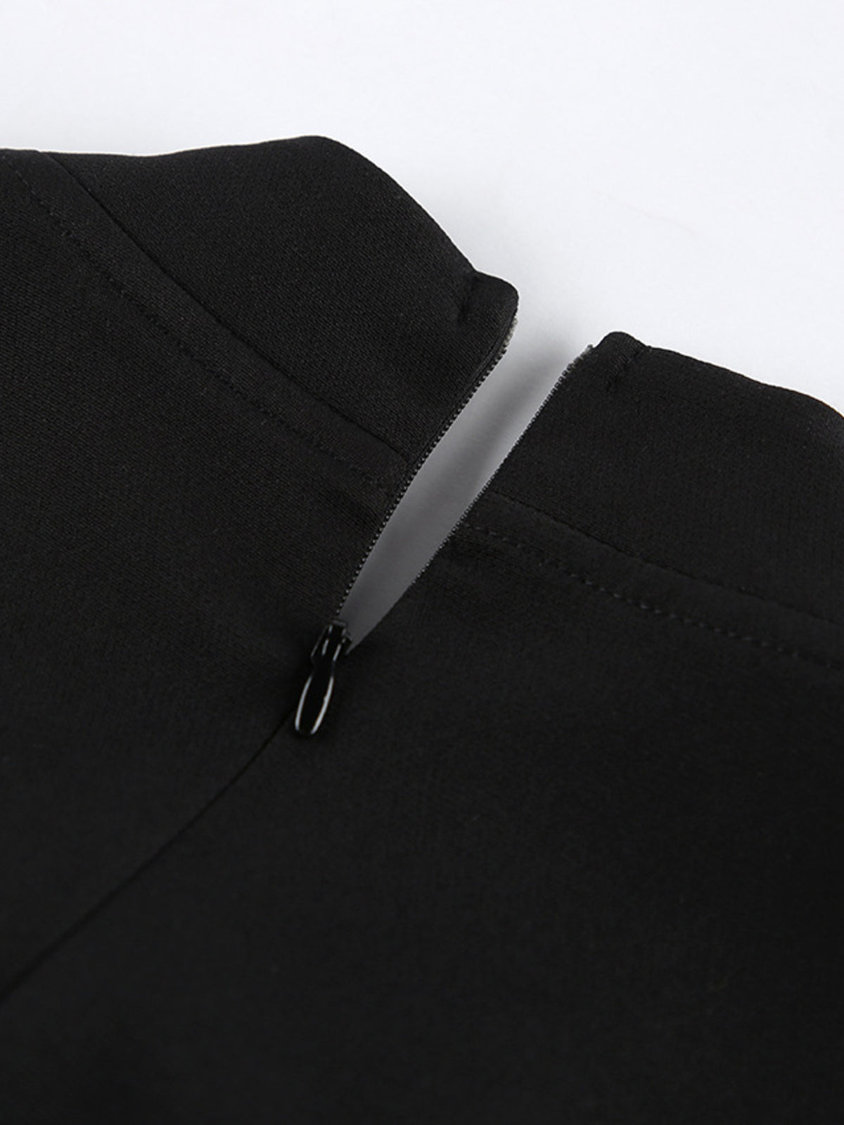 ruched long sleeve midi dress waist detail