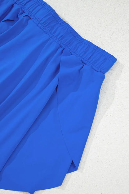 Drawstring Active Skorts - Fashorio
