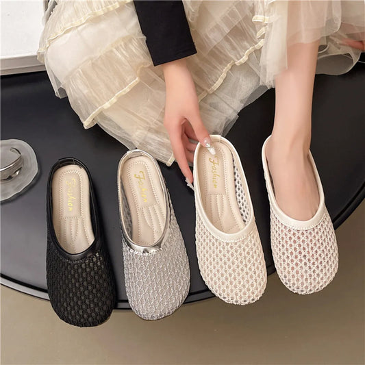 Breathable Mesh Casual Slip-Ons - Fashorio
