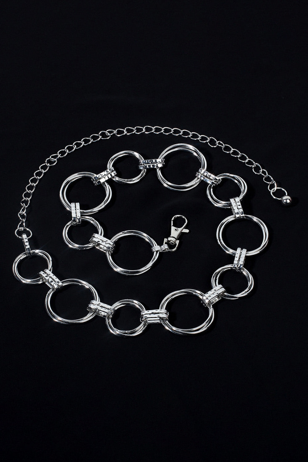 Alloy Chain Circle Shape Belt - Fashorio
