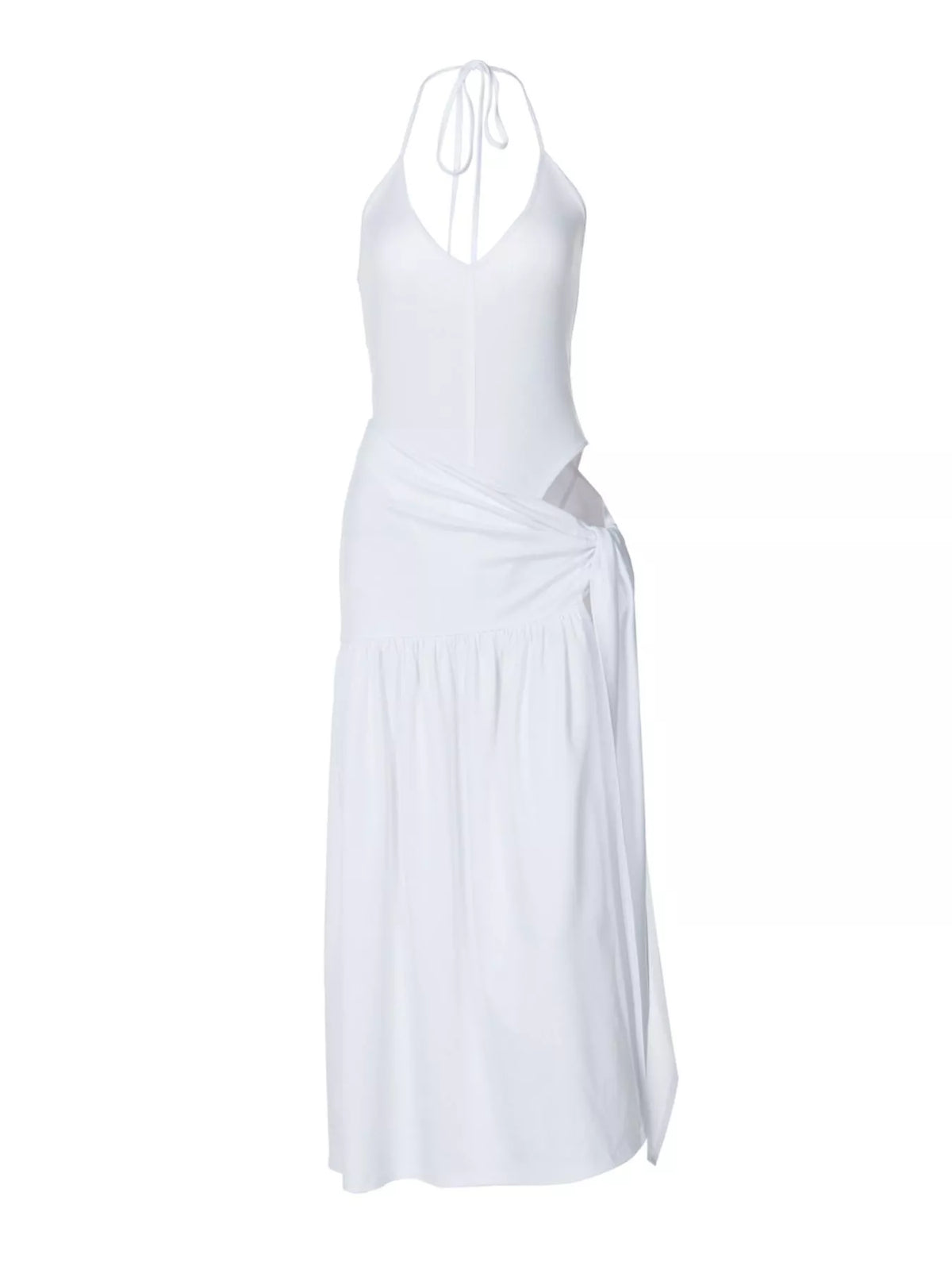 Maxi skirt set flowing silhouette