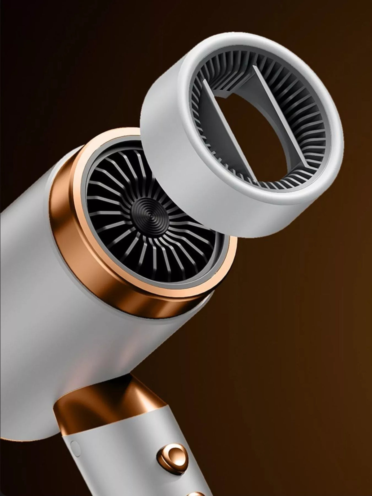 Hair dryer in white color option