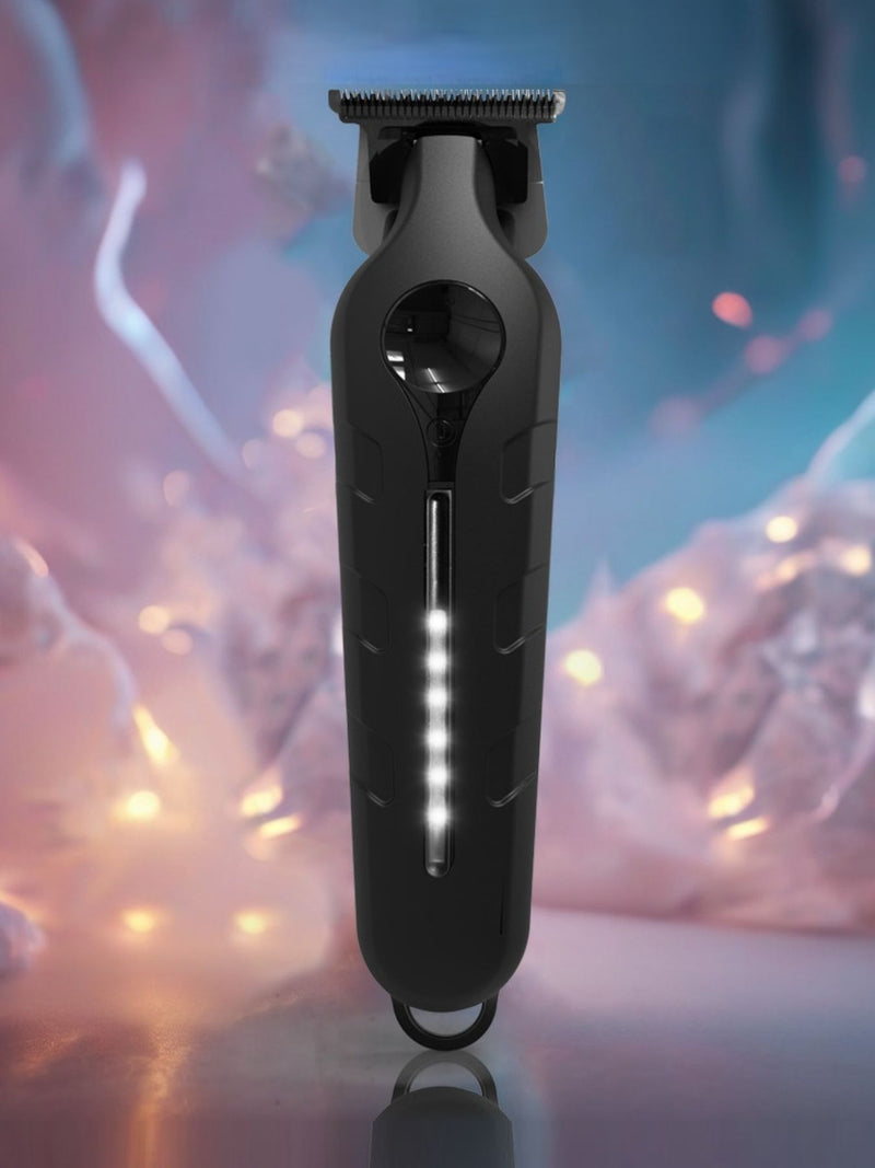 Cordless LED hair clipper front view
