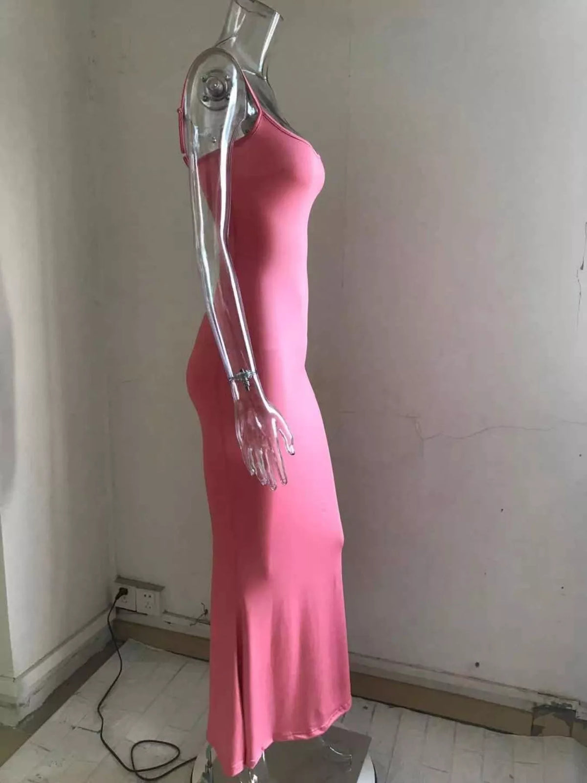 Bodycon dress back view