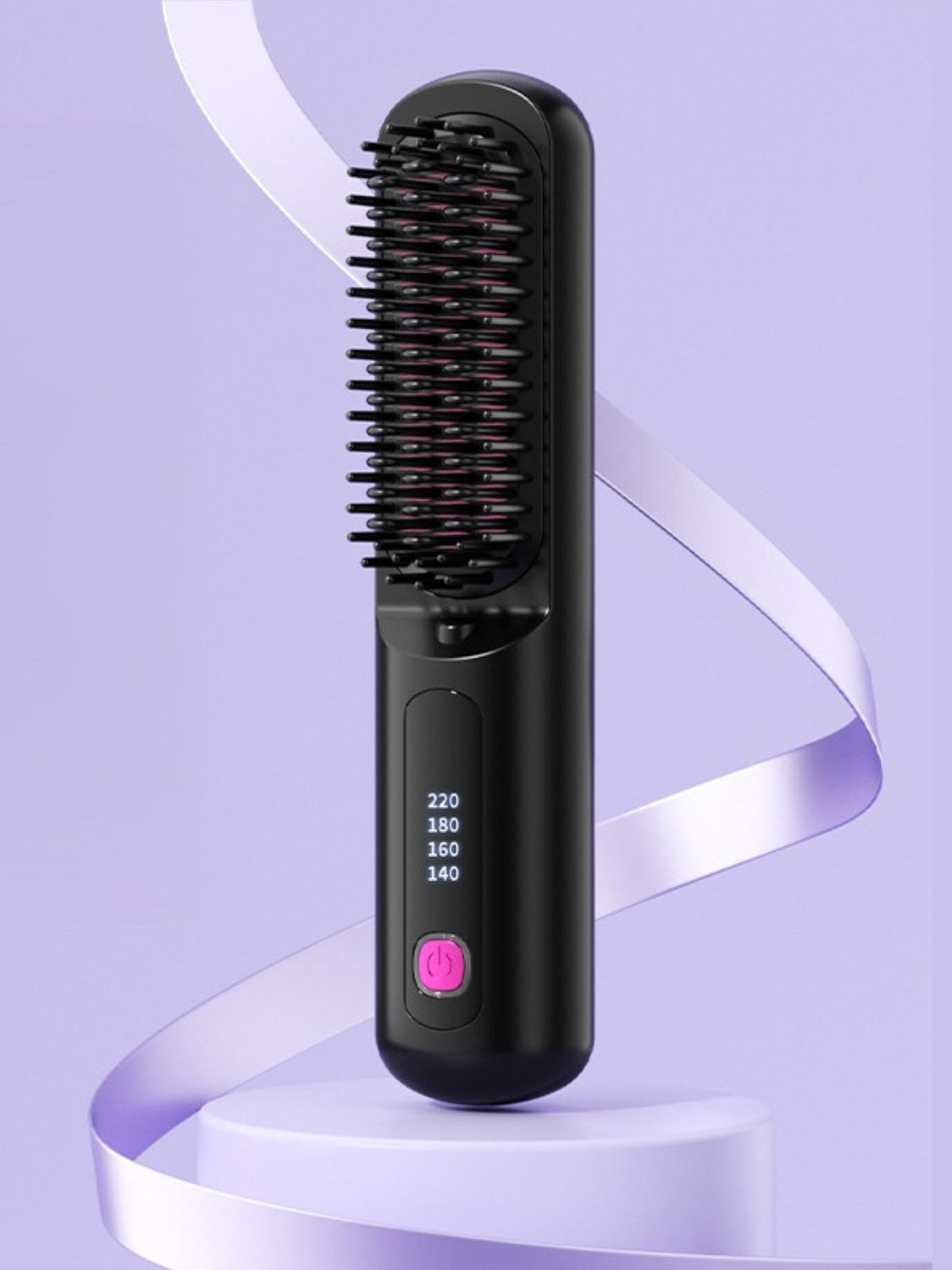 Straightening comb handle grip