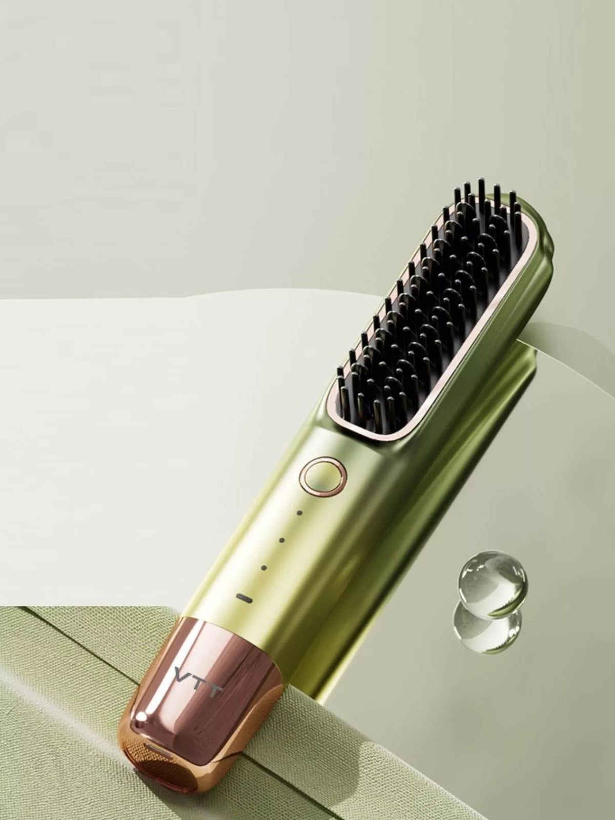 Comb in yellow green color