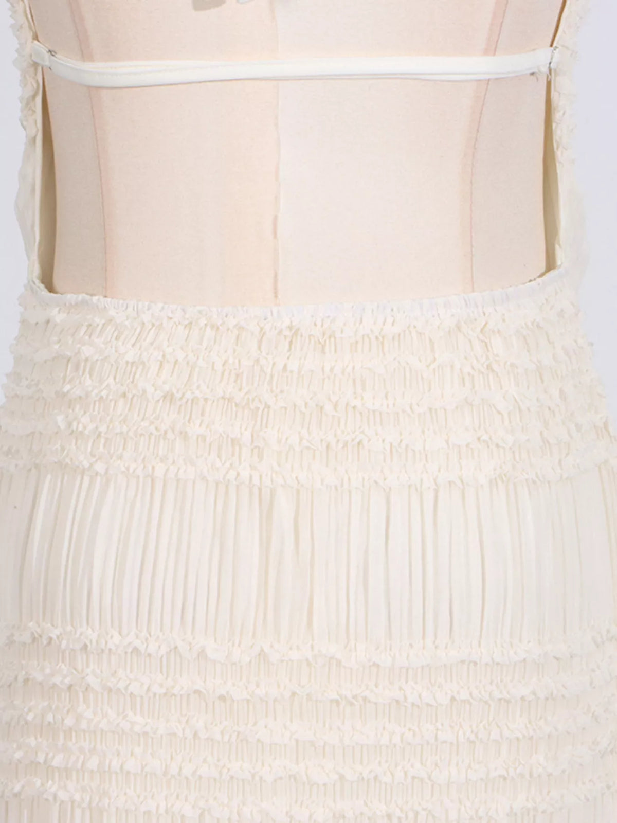 Halter maxi dress styling view