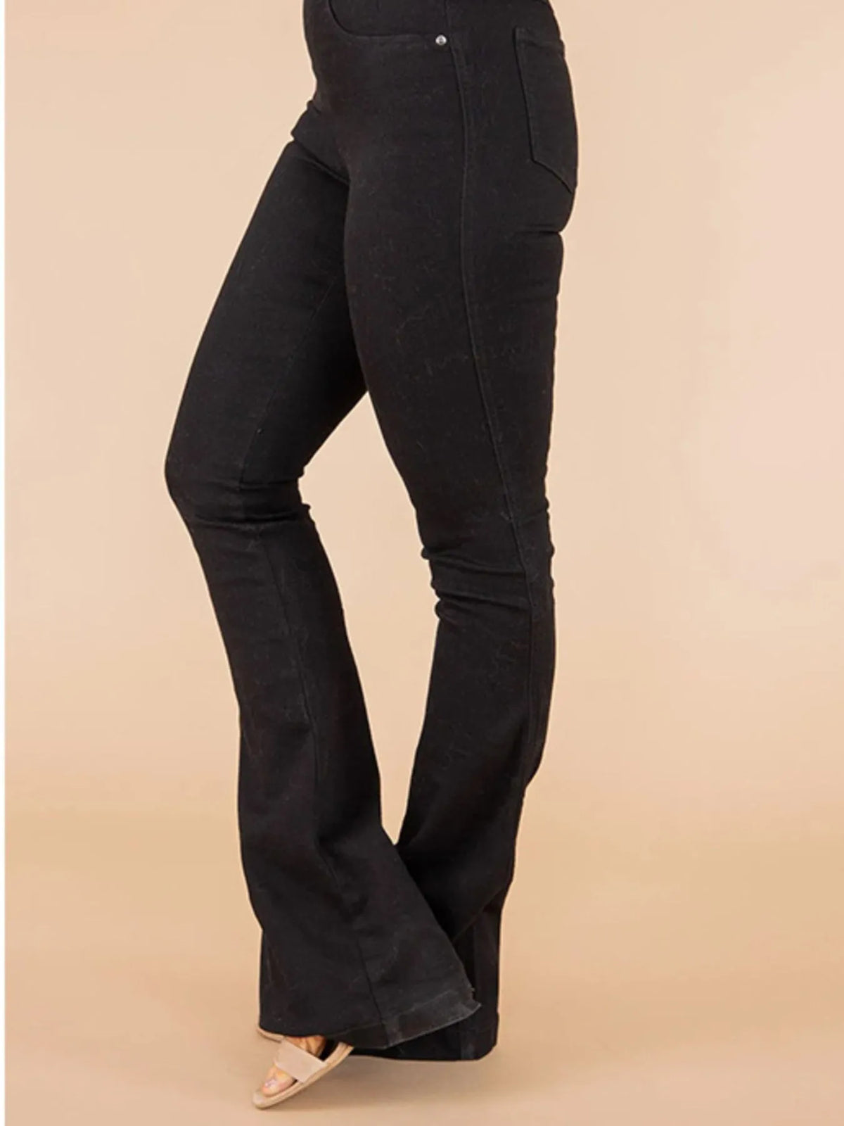 High Waisted Flare Jeans, view 8