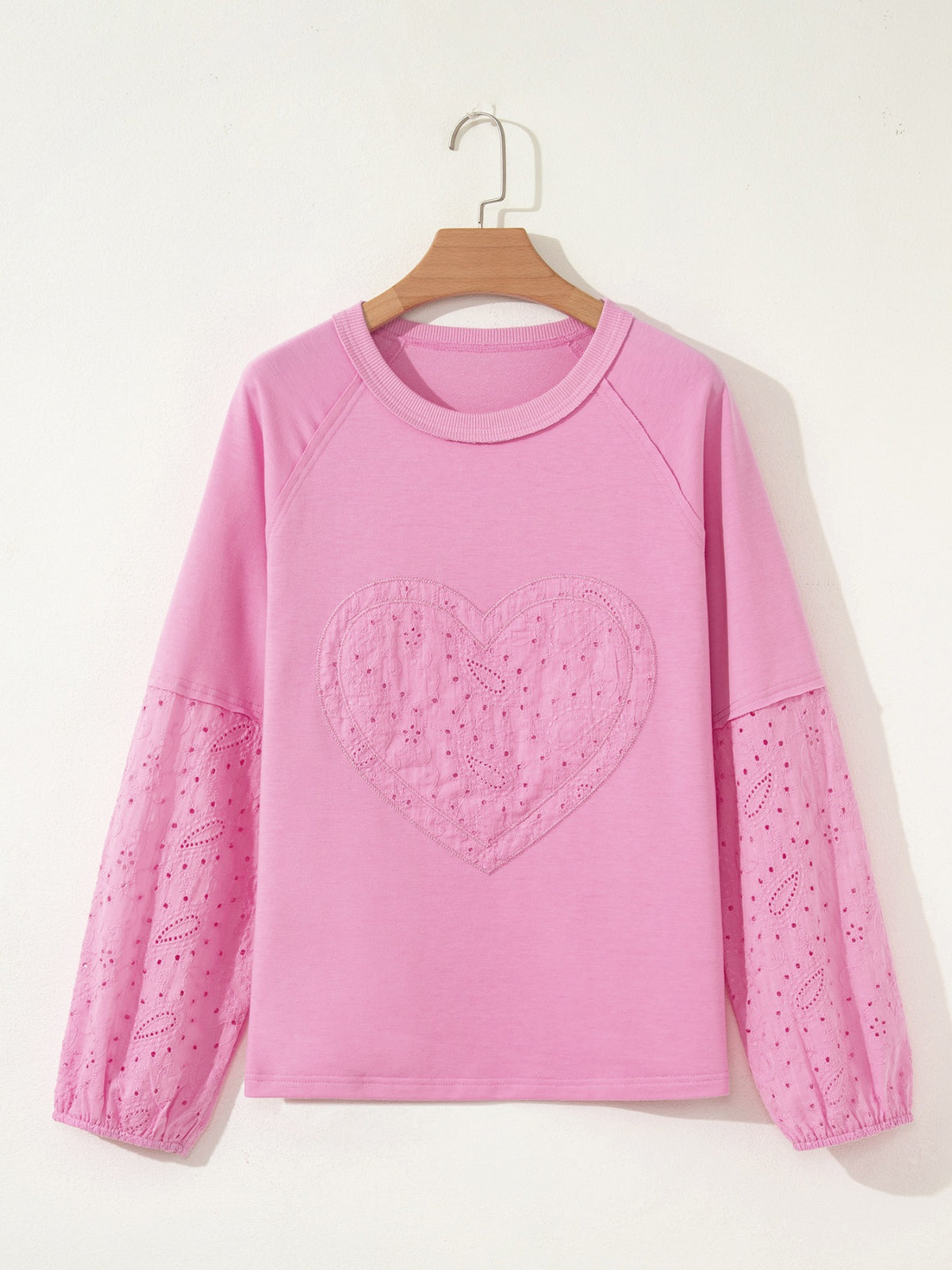 Patchwork top showing panel detail